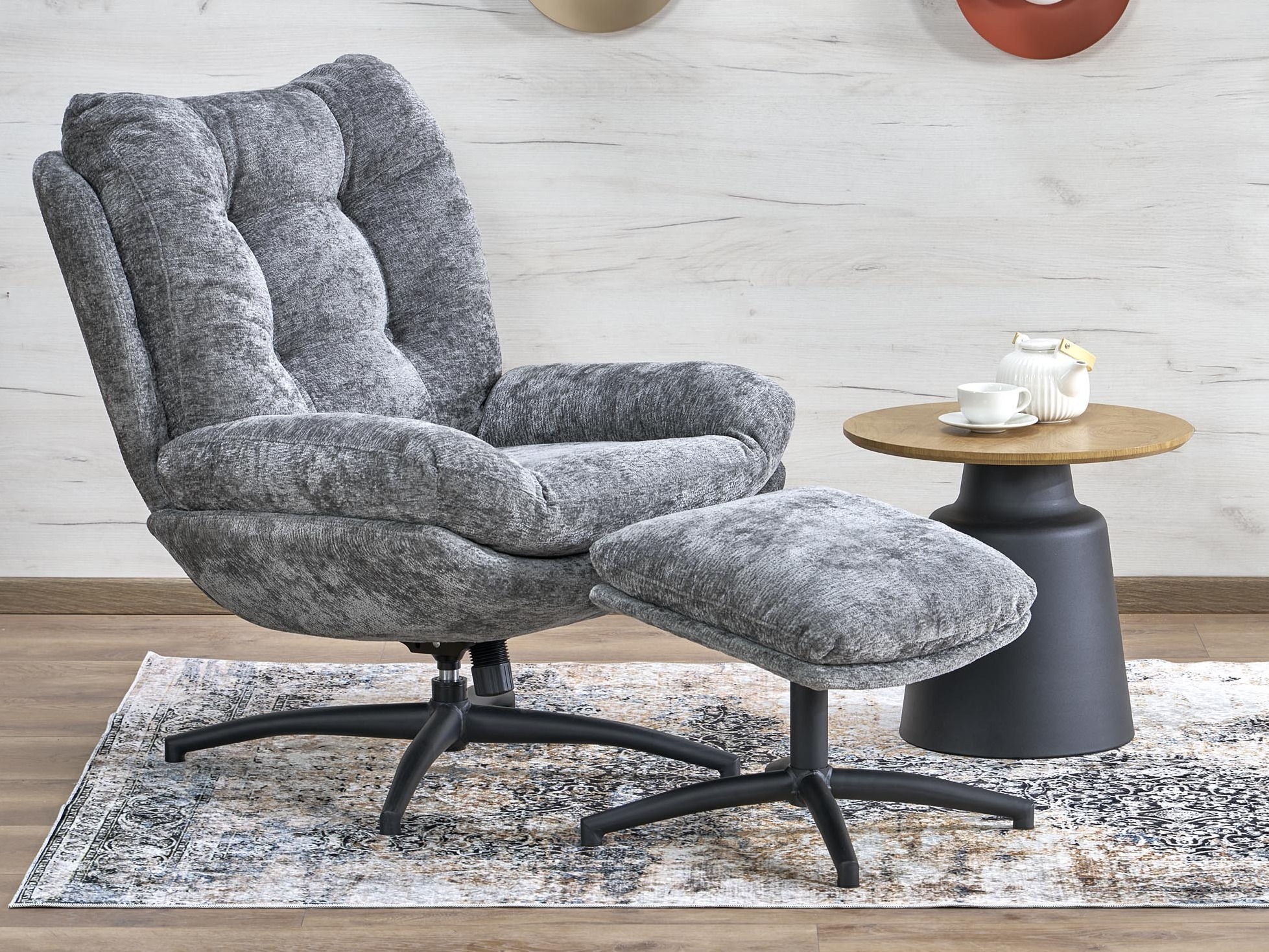 Poltrona Houston 1900 (Grigio)