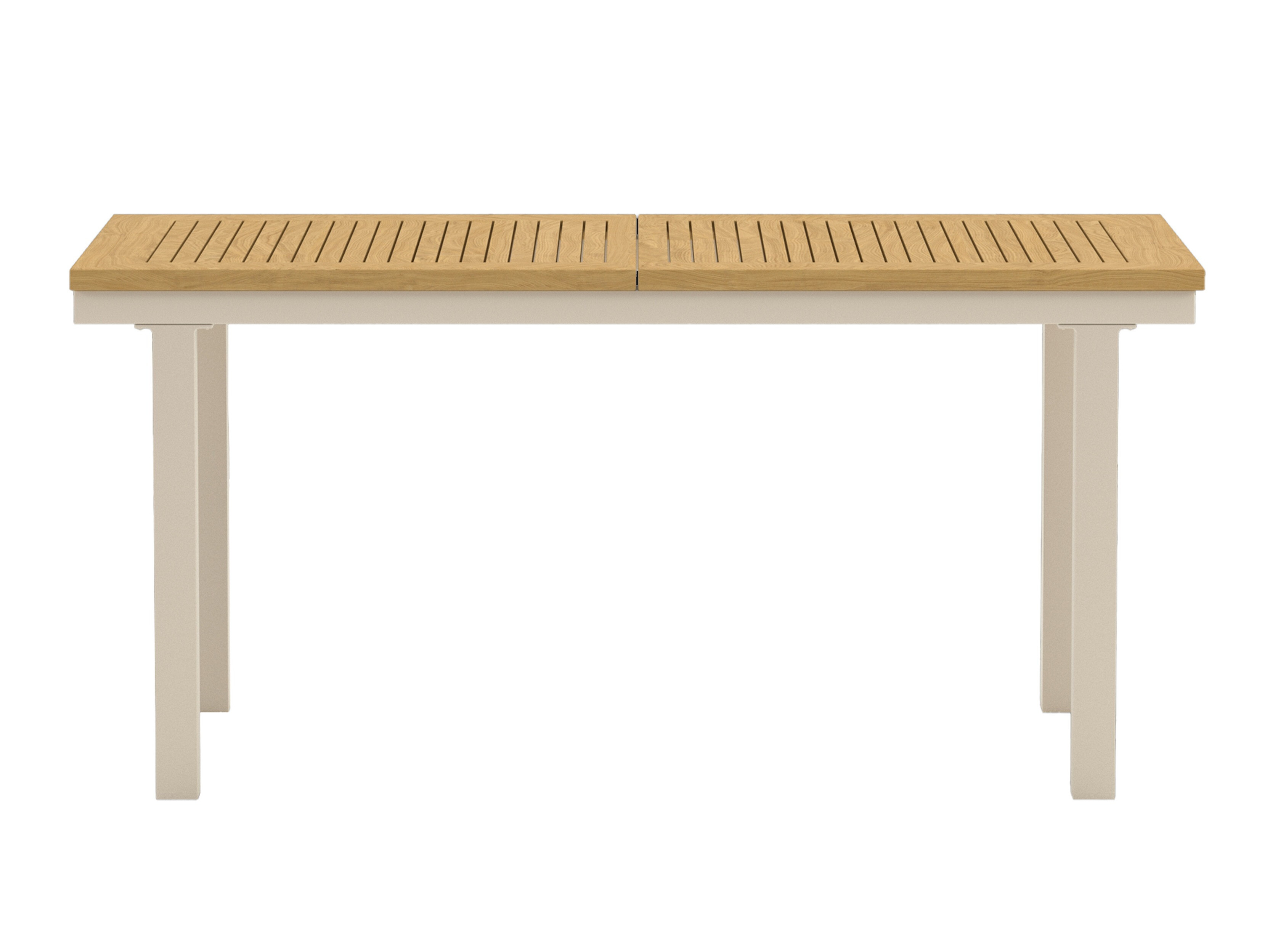 Tavolo e sedie set Dallas 5203 (Teak + Beige)