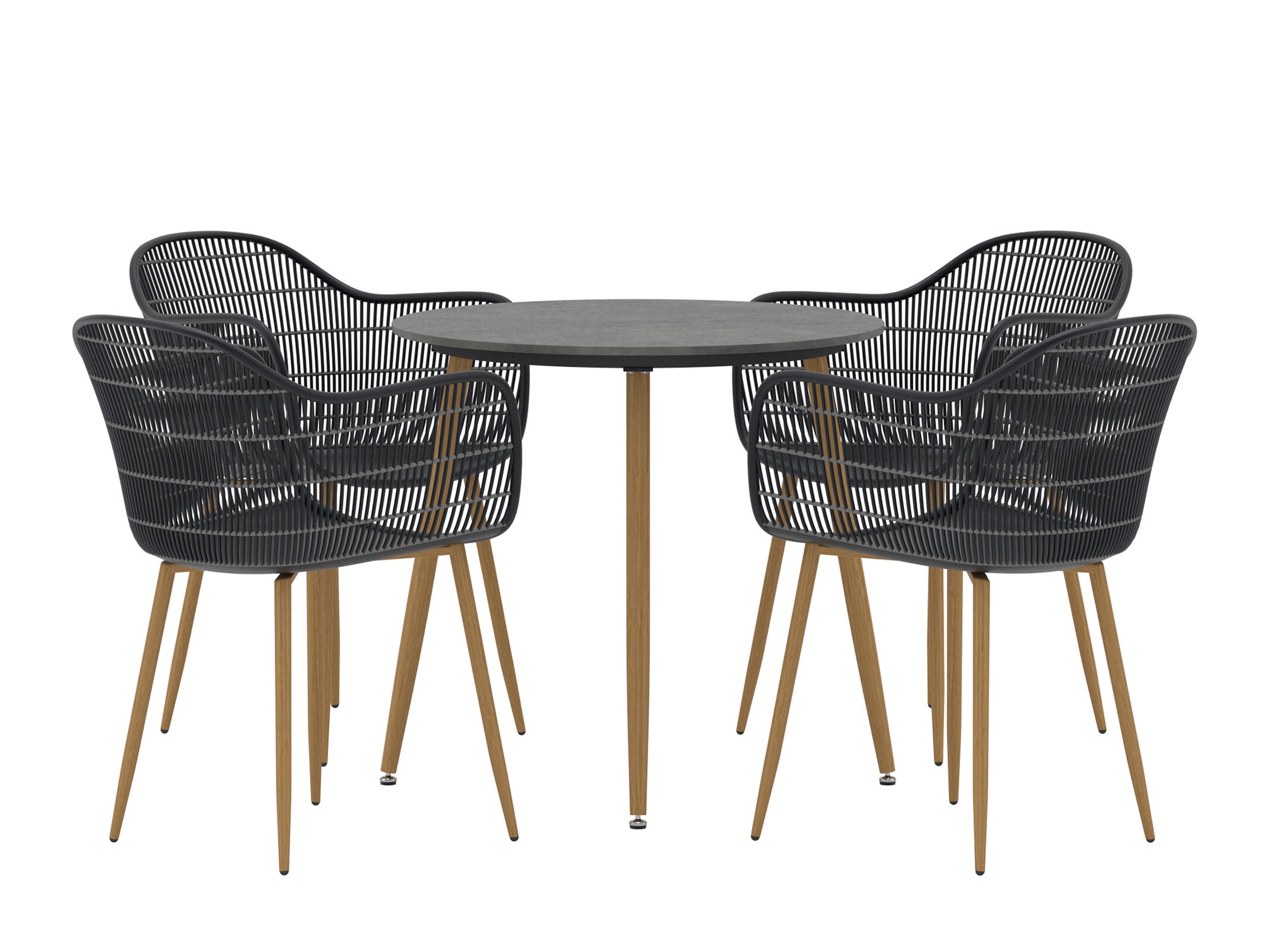Tavolo e sedie set Dallas 5221
