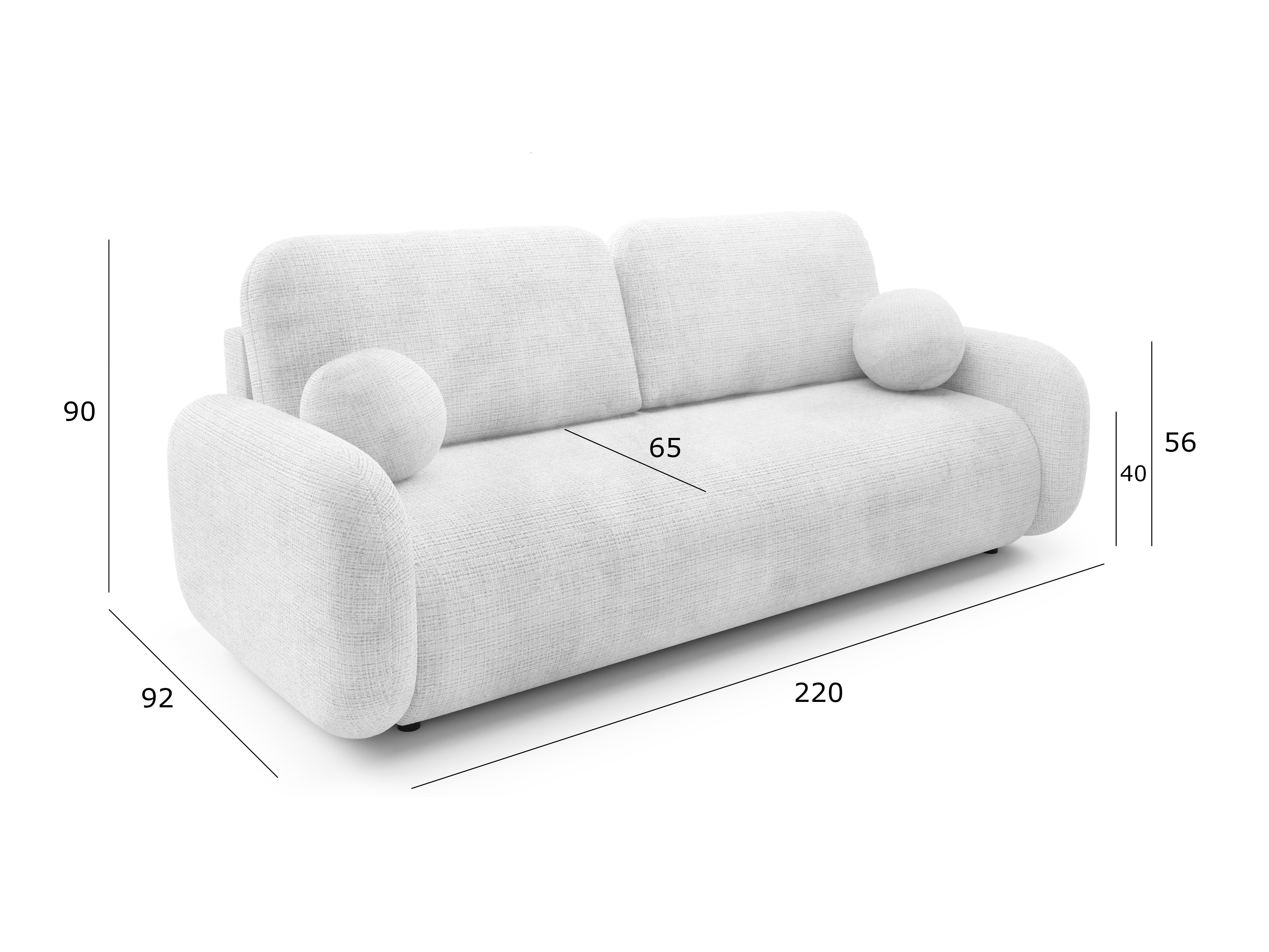 Divano letto Arcadia 108