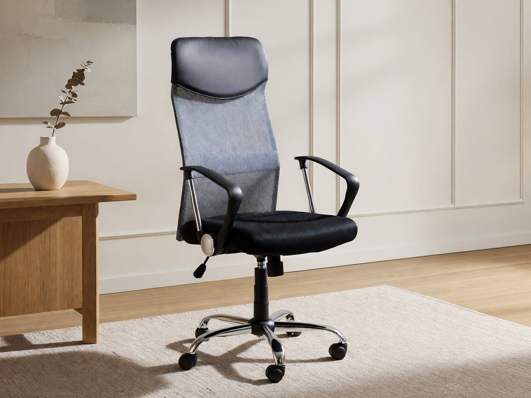 Sedia da ufficio Mandeville 227 (Grigio)