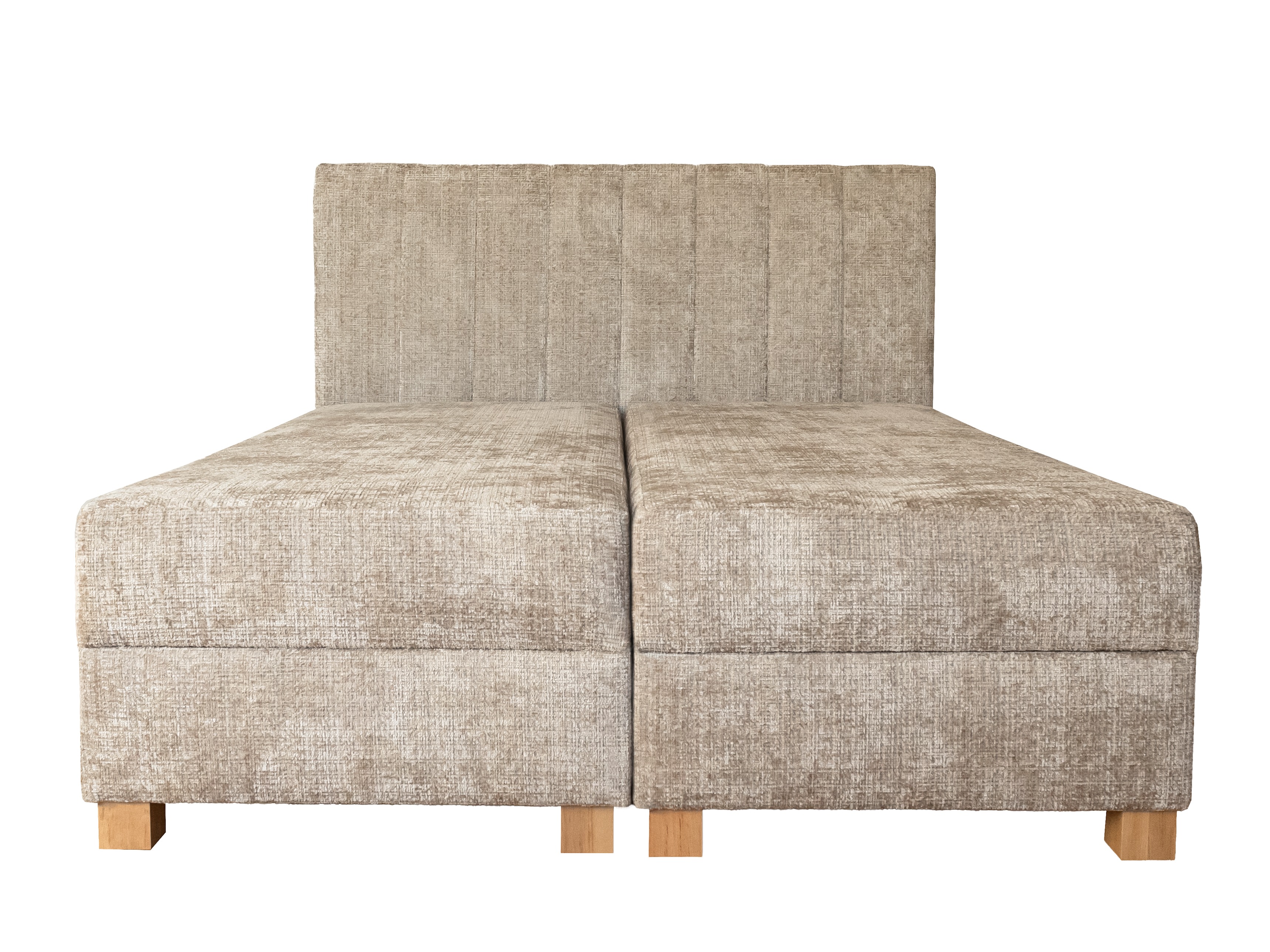 Letto continentale Houston 2119 (Beige)