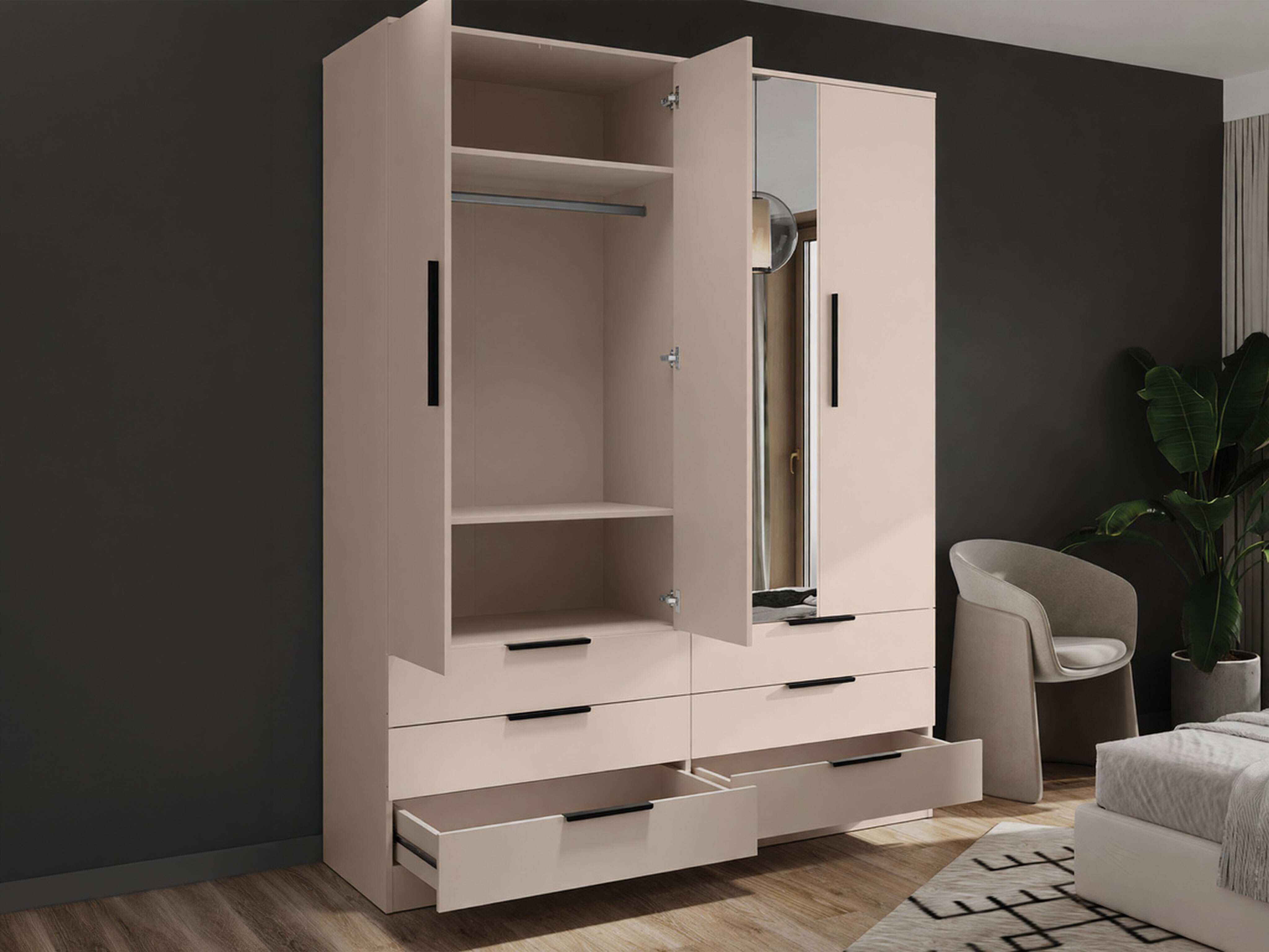 Armadio Fresno 182 (Beige)