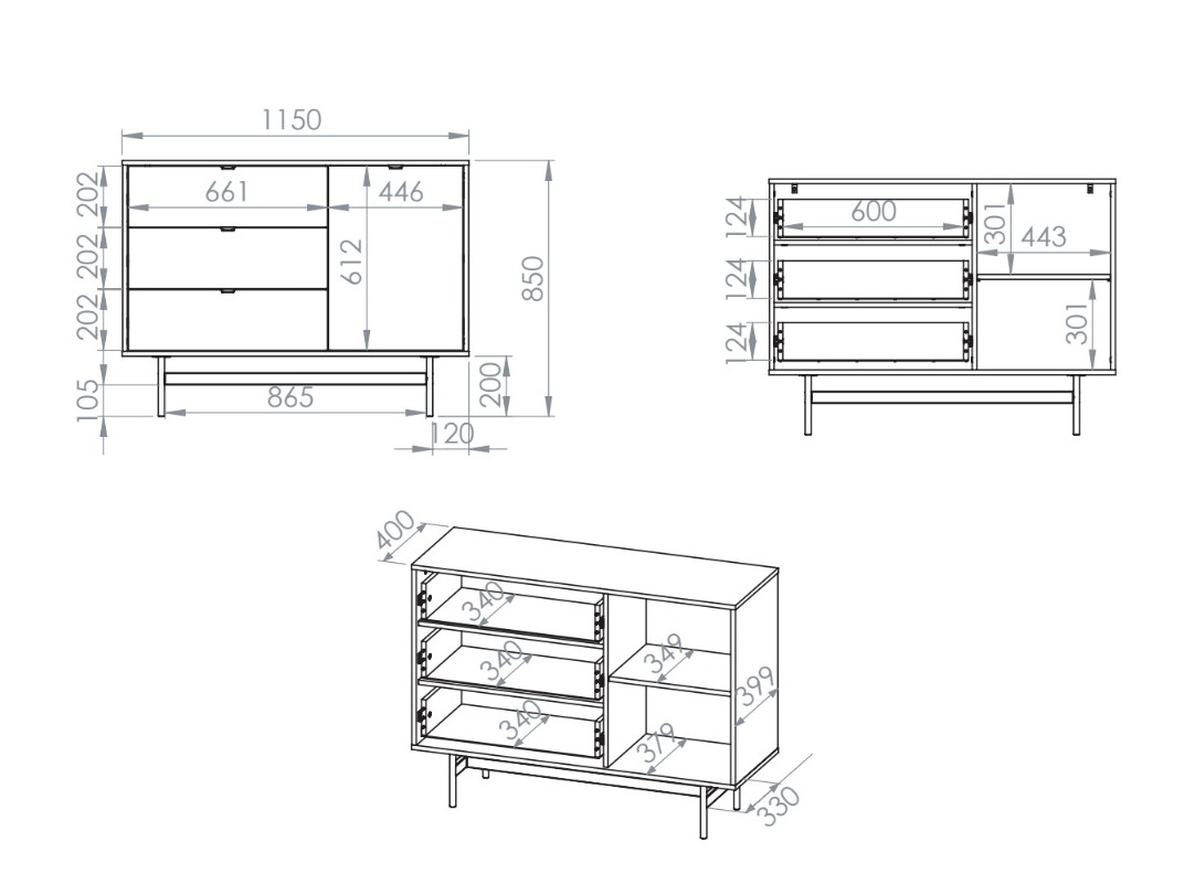 Cassettiera Morsero 102