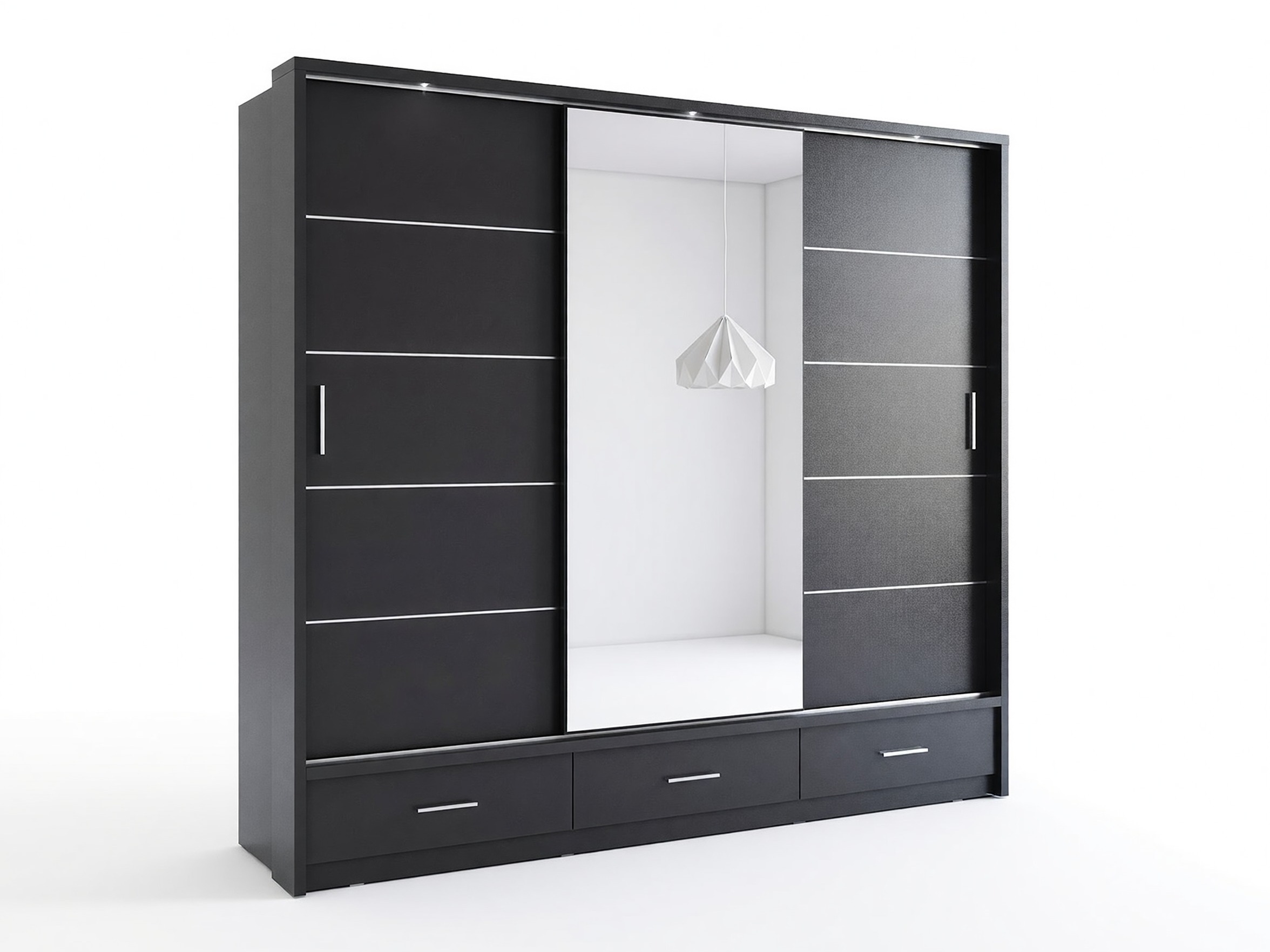 Armadio Fresno 100 (Nero)