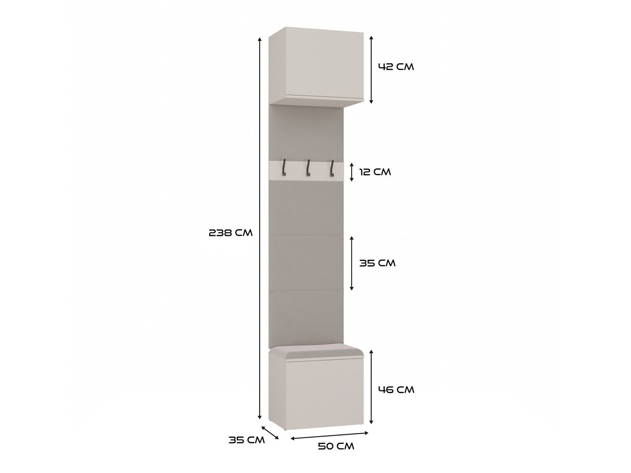 Set arredo da corridoio Mandeville 295