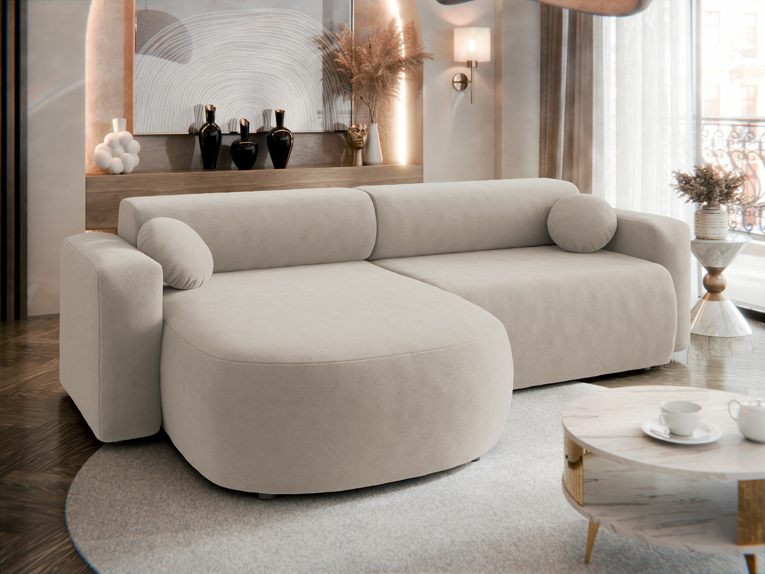 Divano angolare SL5544 con imballo danneggiato