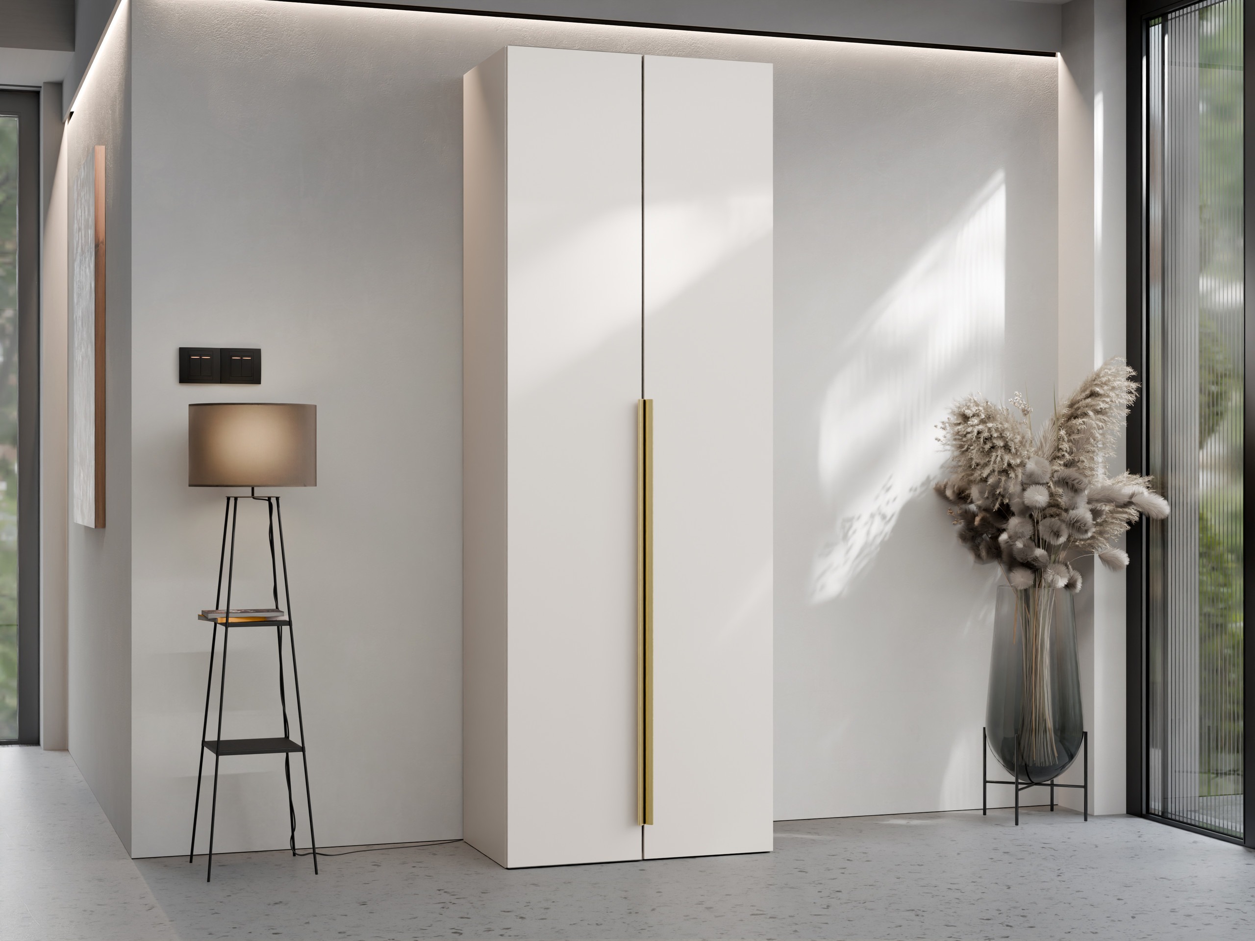 Scaffale Comfivo 578 (Beige + D'oro)