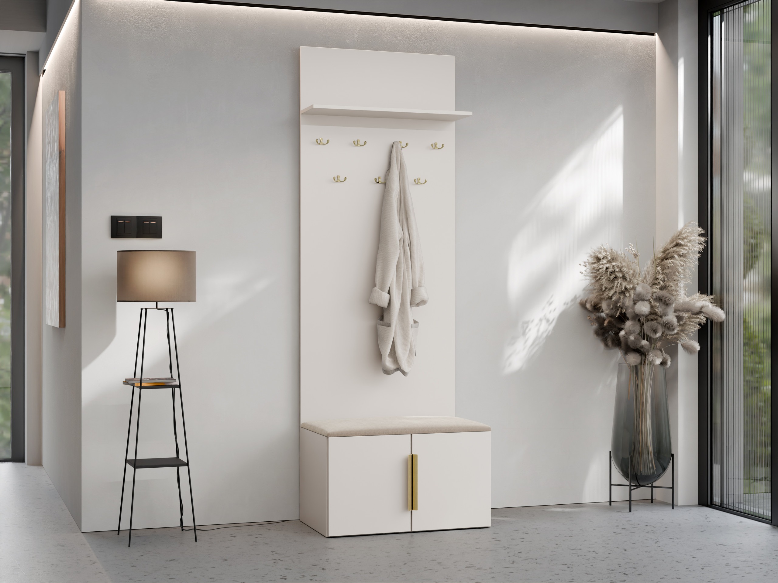 Set arredo da corridoio Comfivo 580 (Beige)
