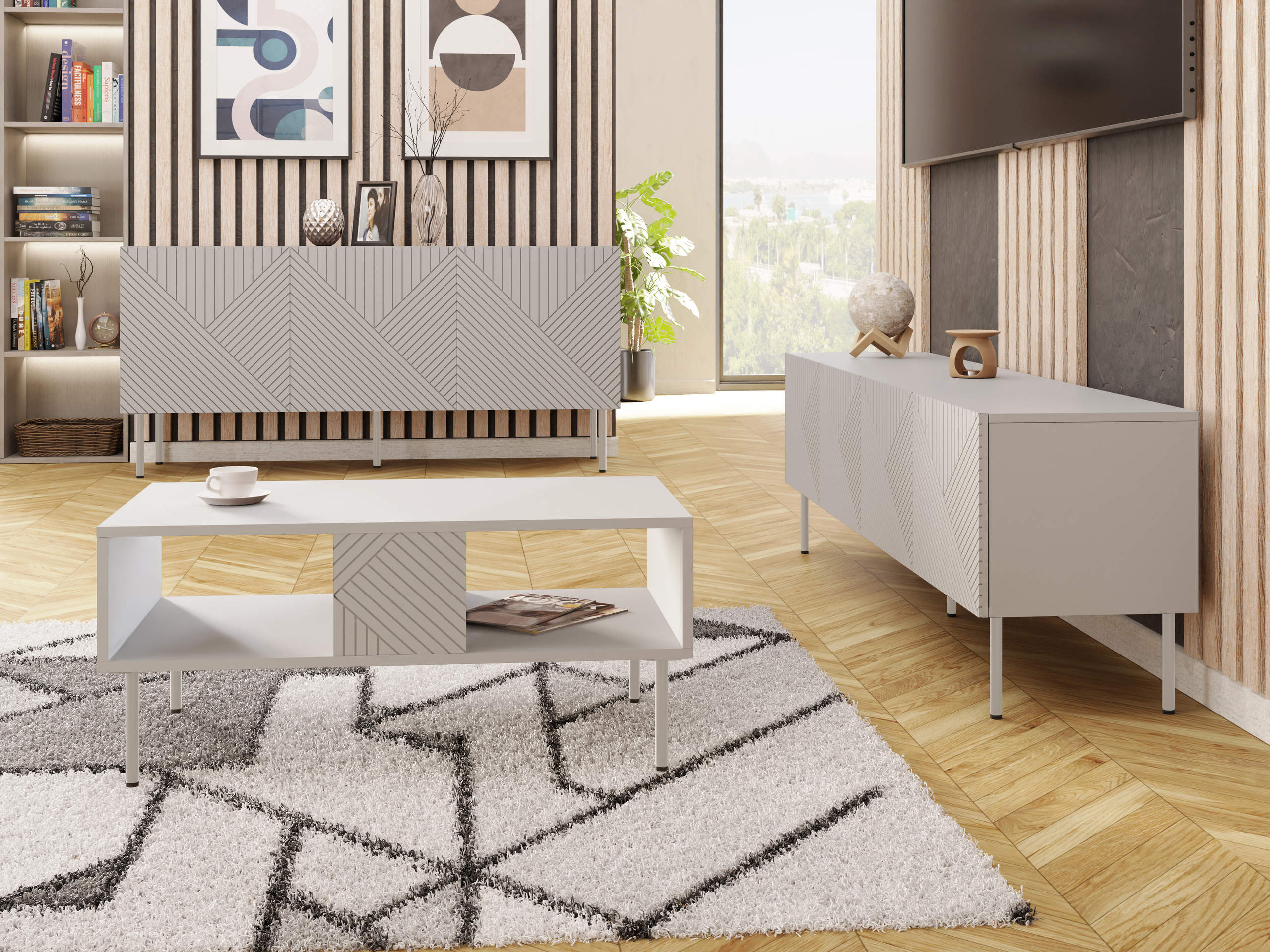 Parete attrezzata Doctrina I