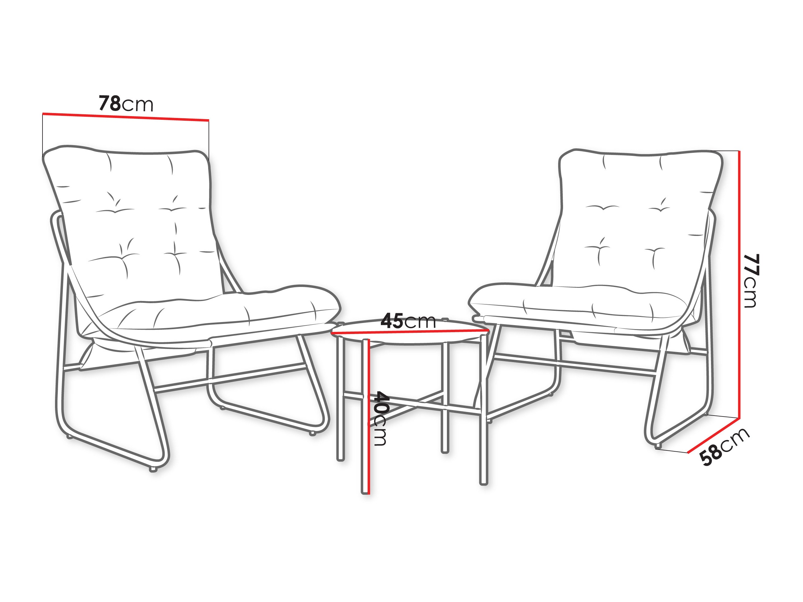 Set balcone Spatium