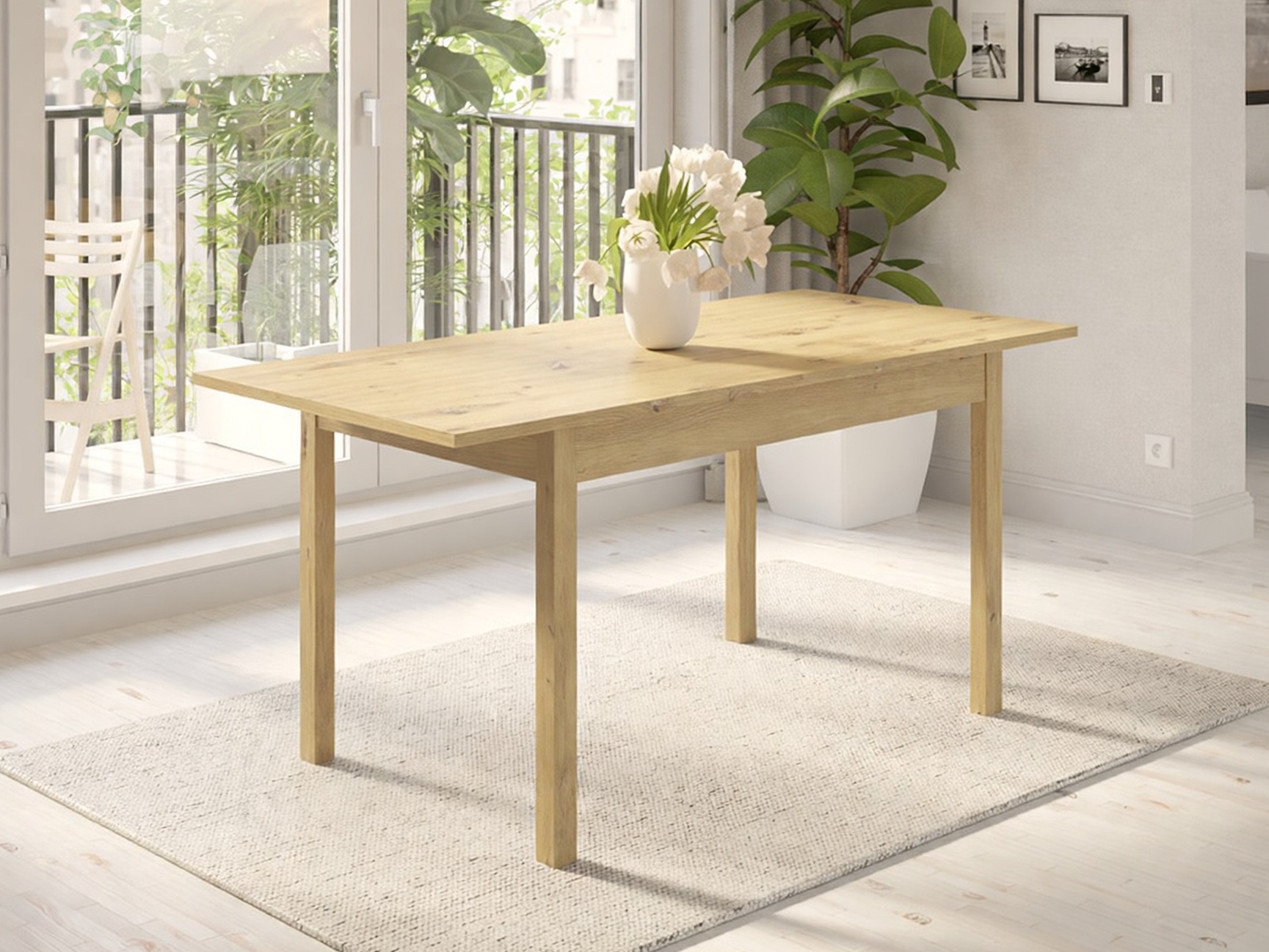 Tavolo Bristol 220 (Rovere Artisan)