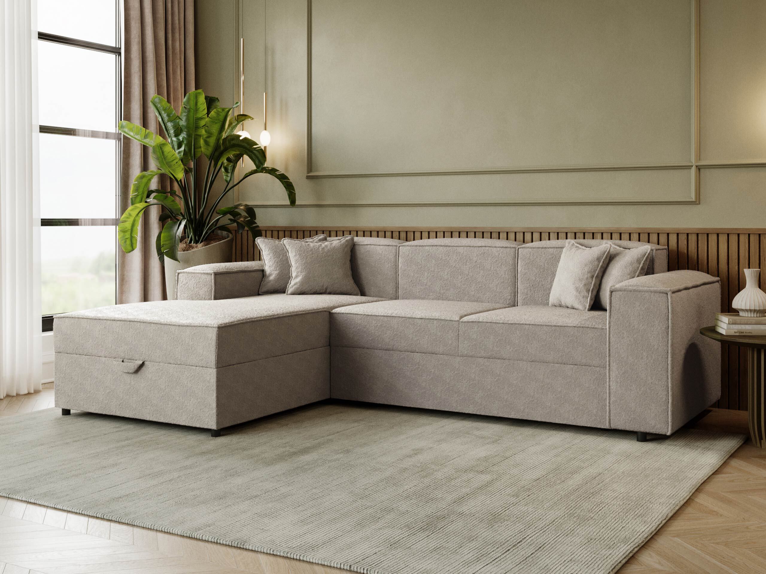 Divano angolare Clovis 116 (Coral 50)