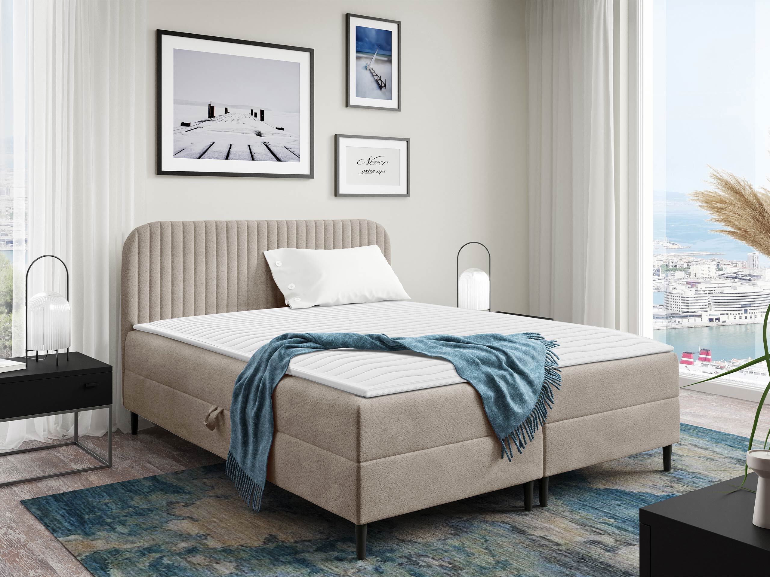 Letto continentale Rivus (Coral 50)