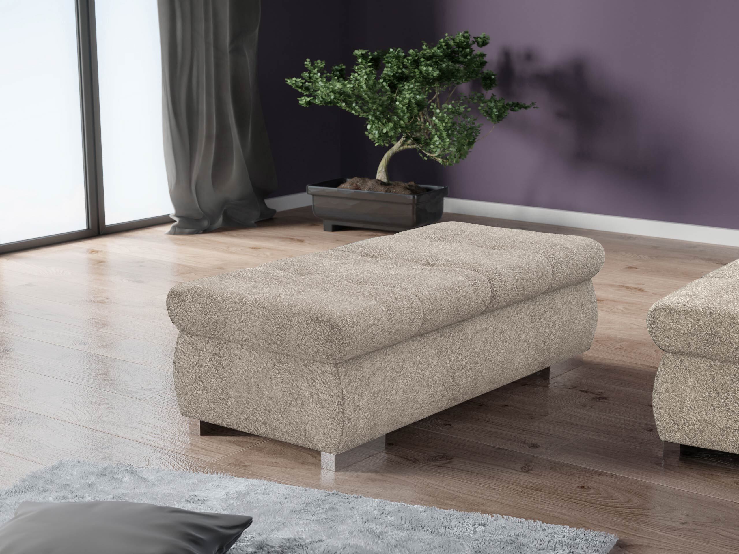 Panca imbottita Comfivo Nitor I (Coral 50)