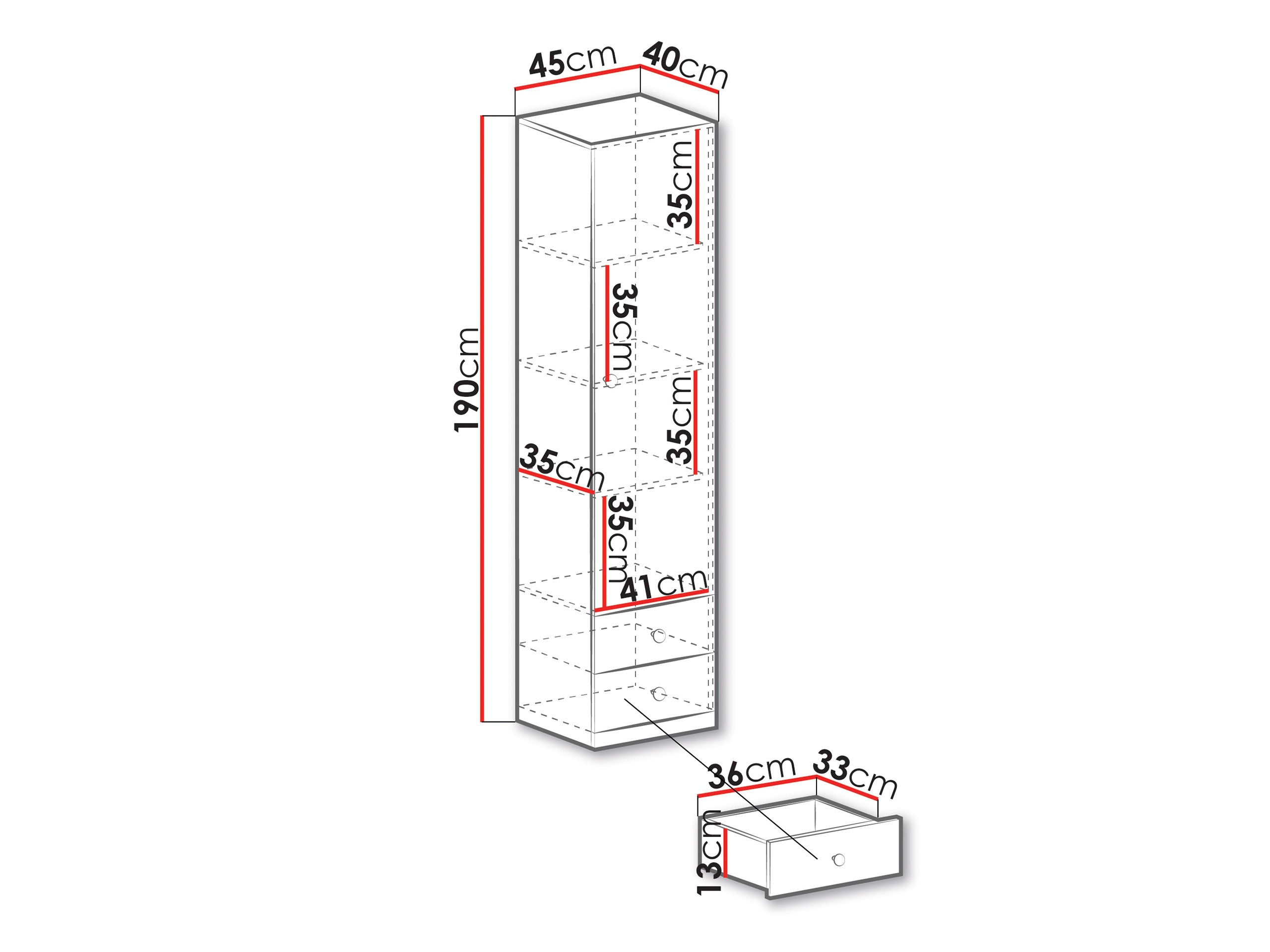 Scaffale SL5554