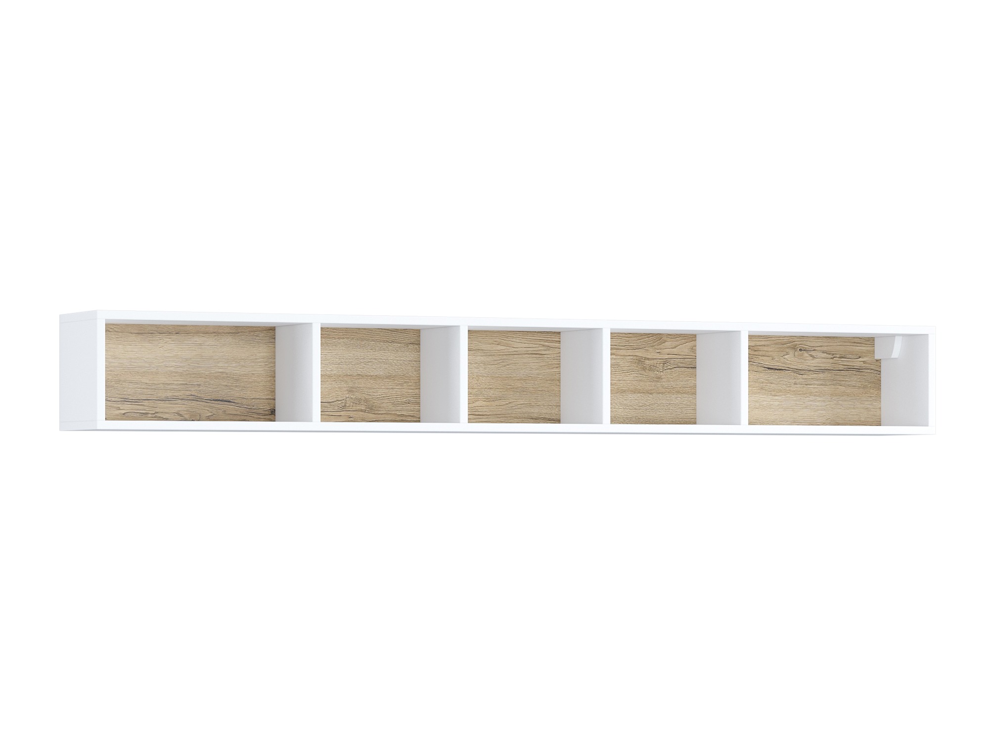 Mensola Torsone 105 (Bianco + Quercia sanremo)