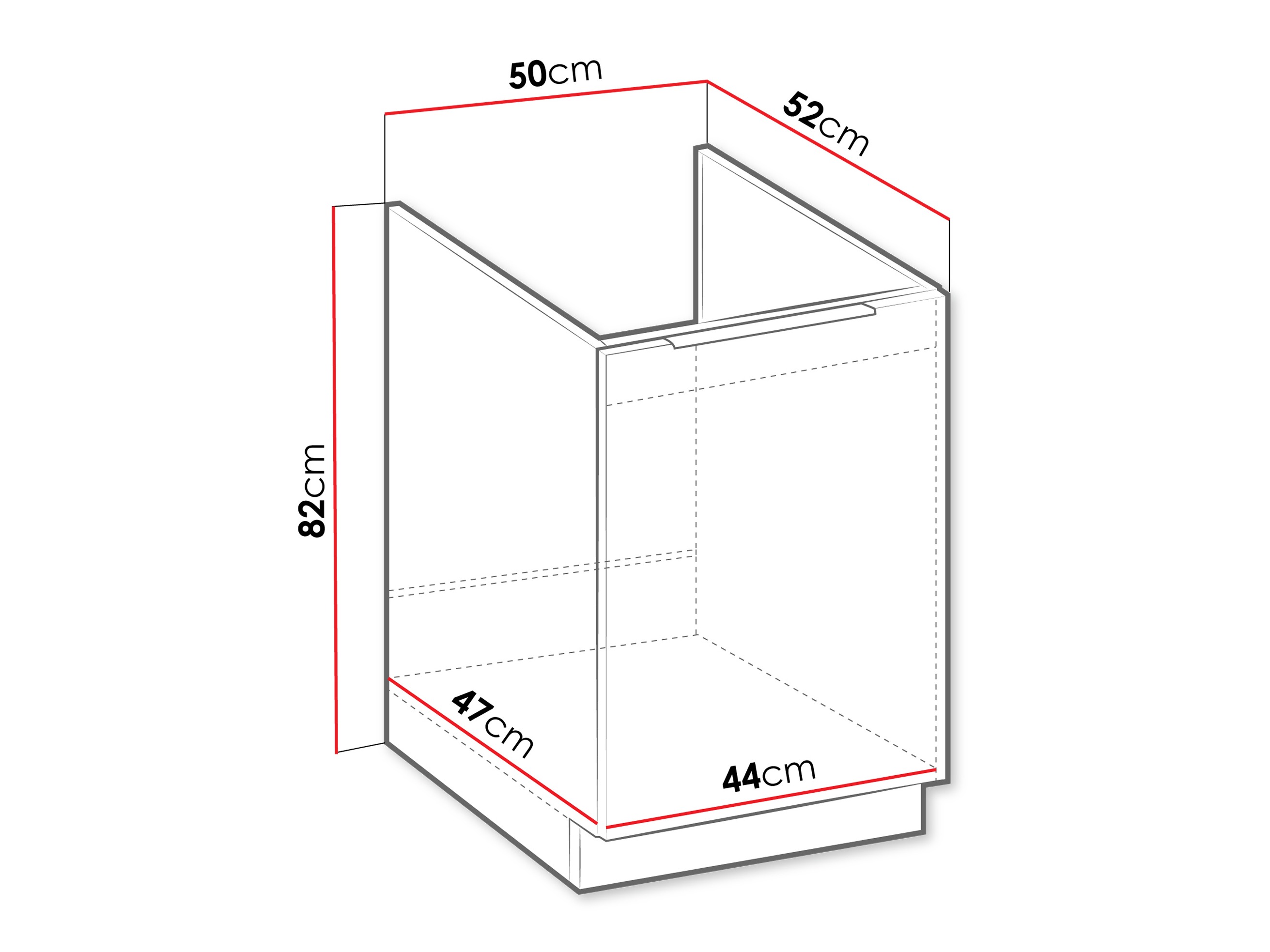 Mobile lavabo componibile con ante Sole 124