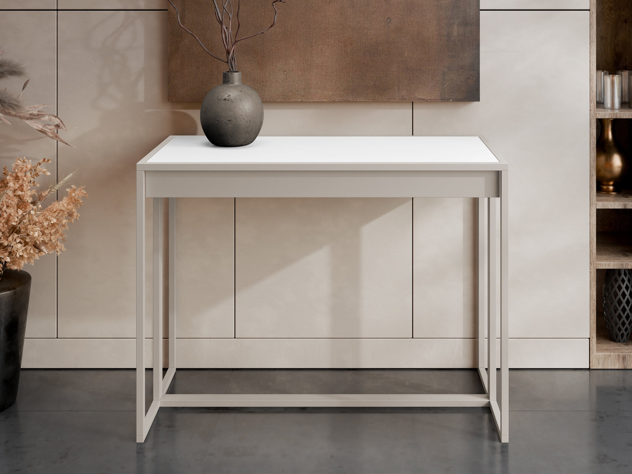 Tavolo pieghevole Oswego 180 (Bianco + Cachemire)
