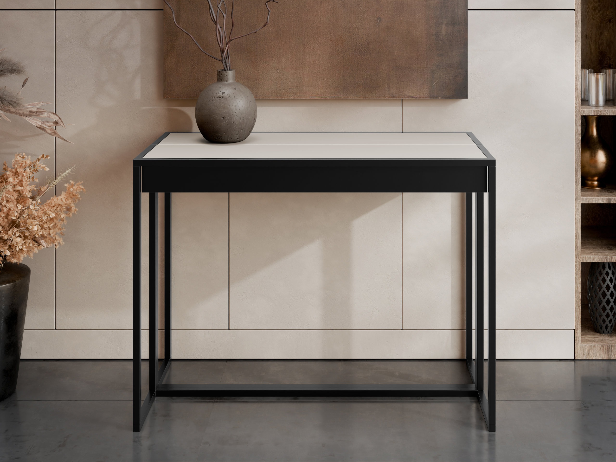 Tavolo pieghevole Oswego 180 (Nero + Cachemire)