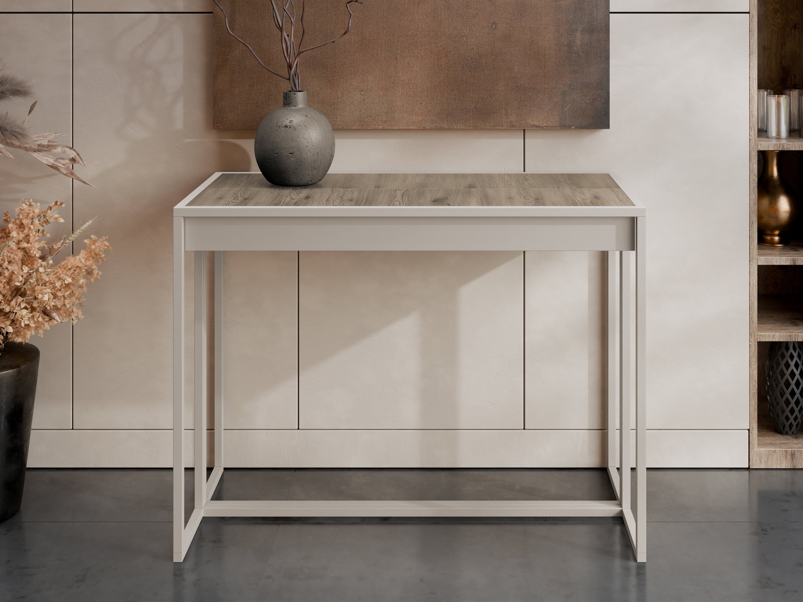 Tavolo pieghevole Oswego 180 (Rovere moro + Cachemire)