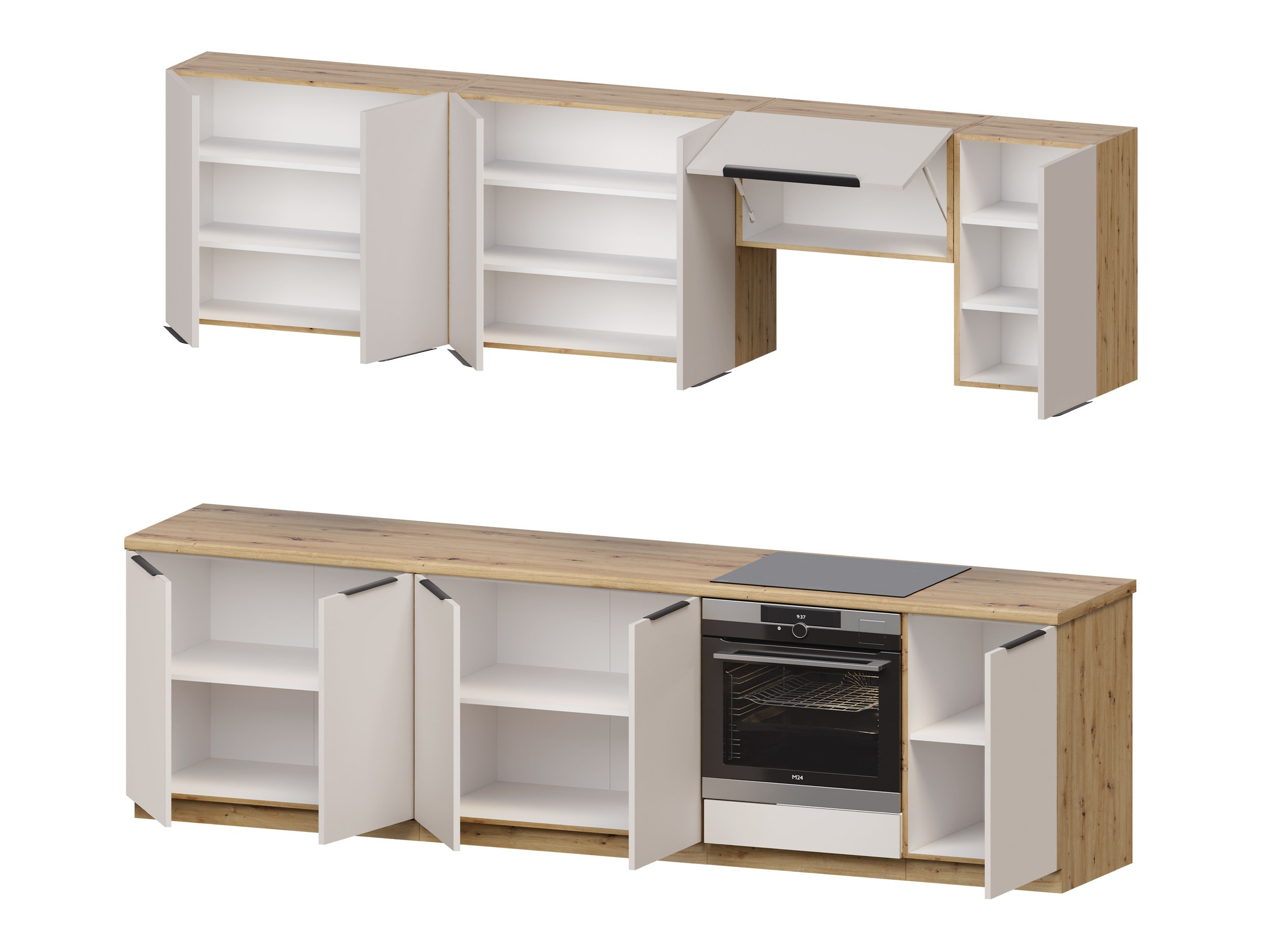 Set da cucina modulare Sole 158