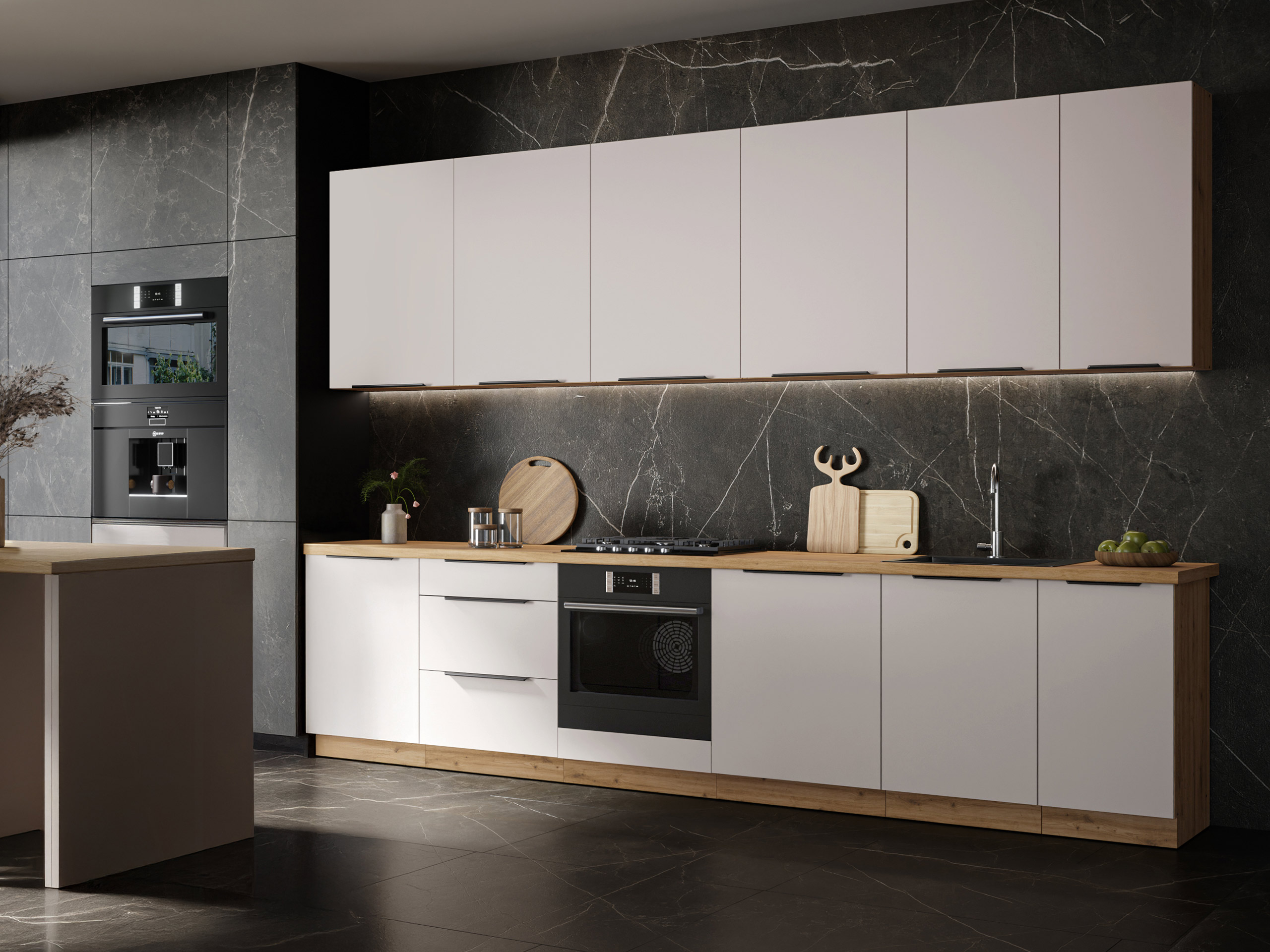 Set da cucina modulare Sole 159