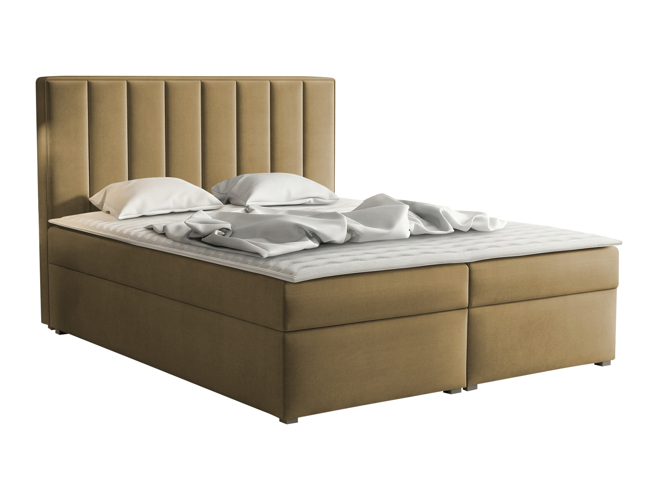 Letto continentale Pomona 116 (Magic velluto 2206)