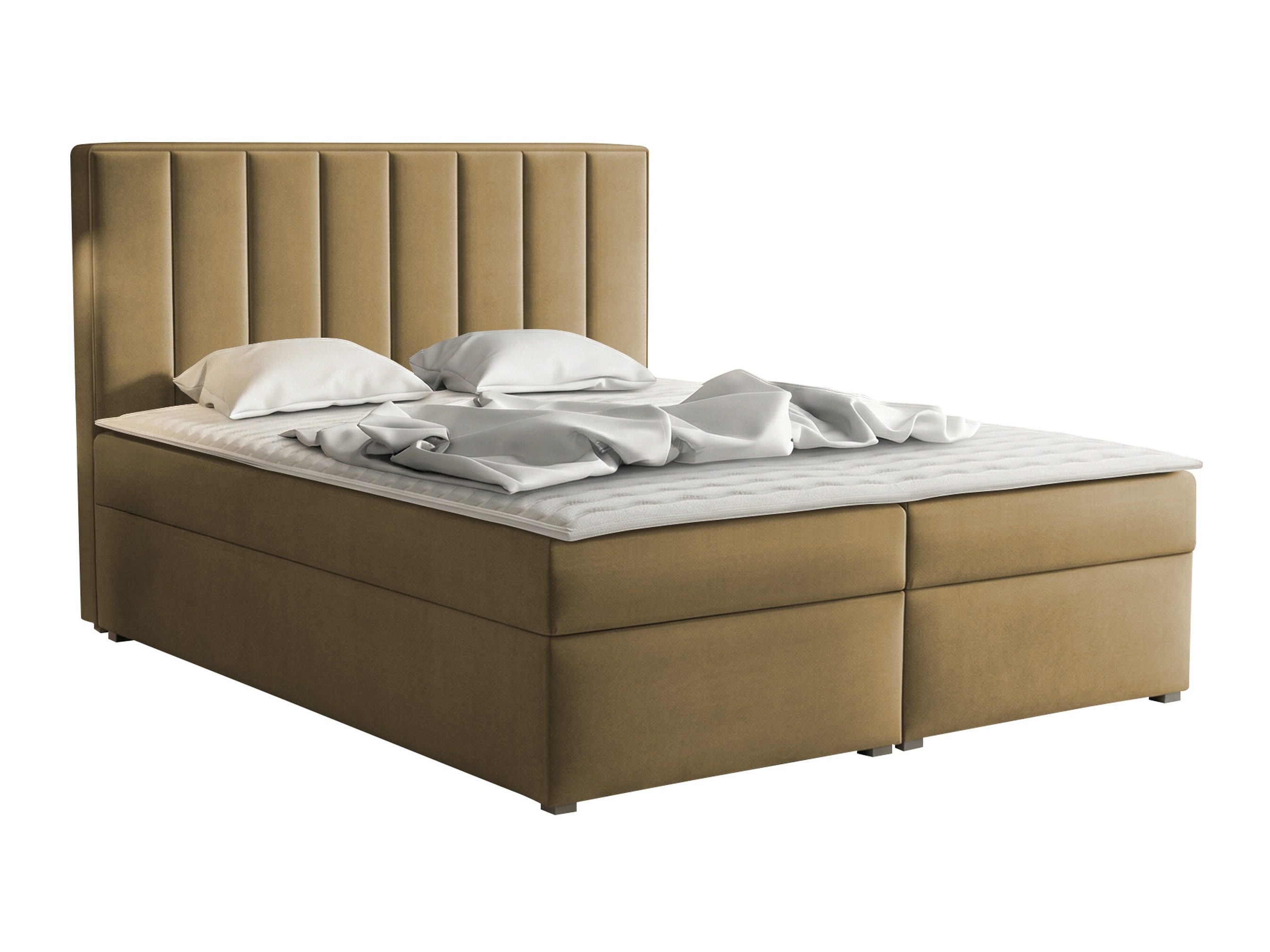 Letto continentale Pomona 116 (Magic velluto 2206)