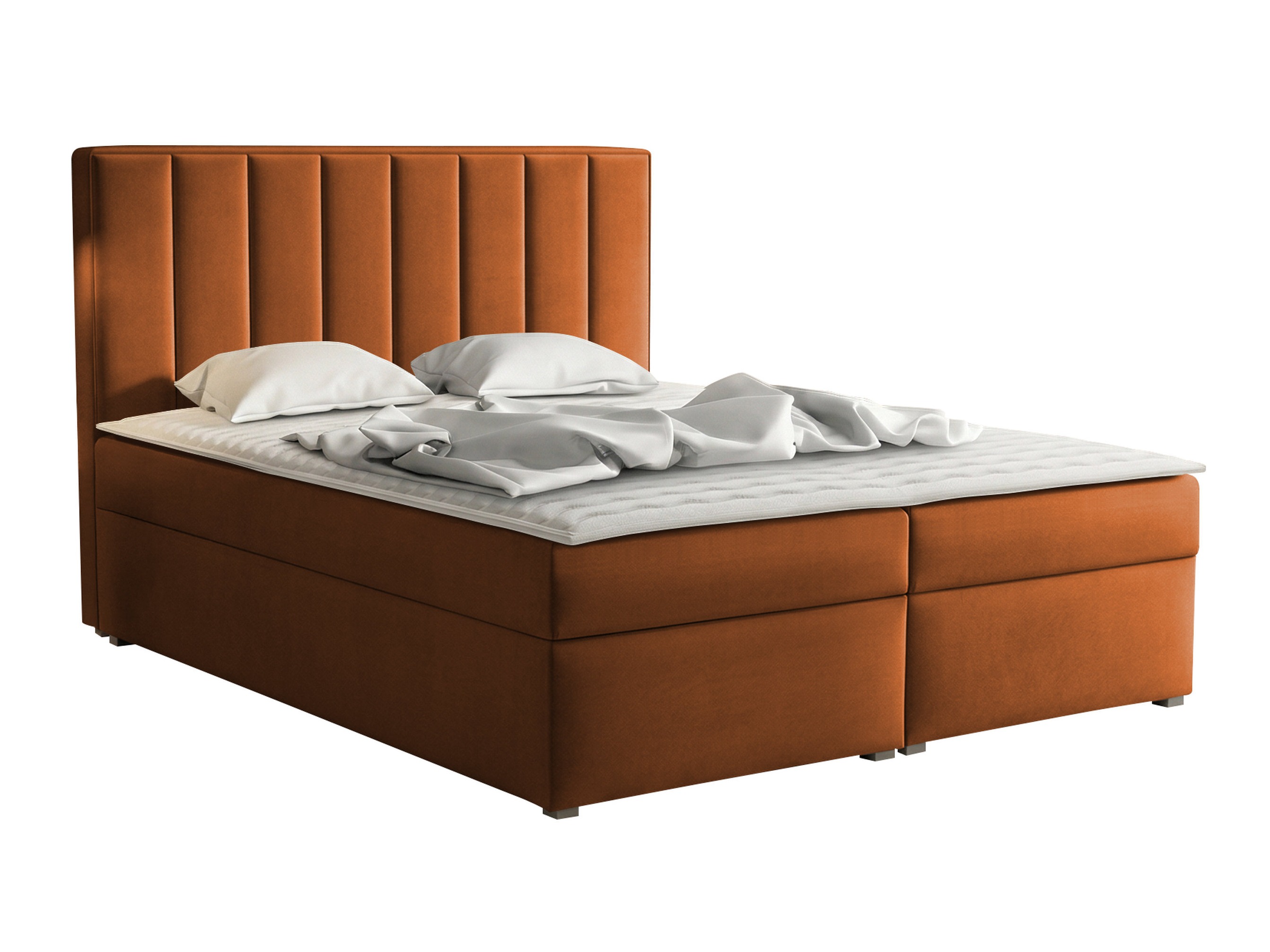 Letto continentale Pomona 116 (Magic velluto 2213)