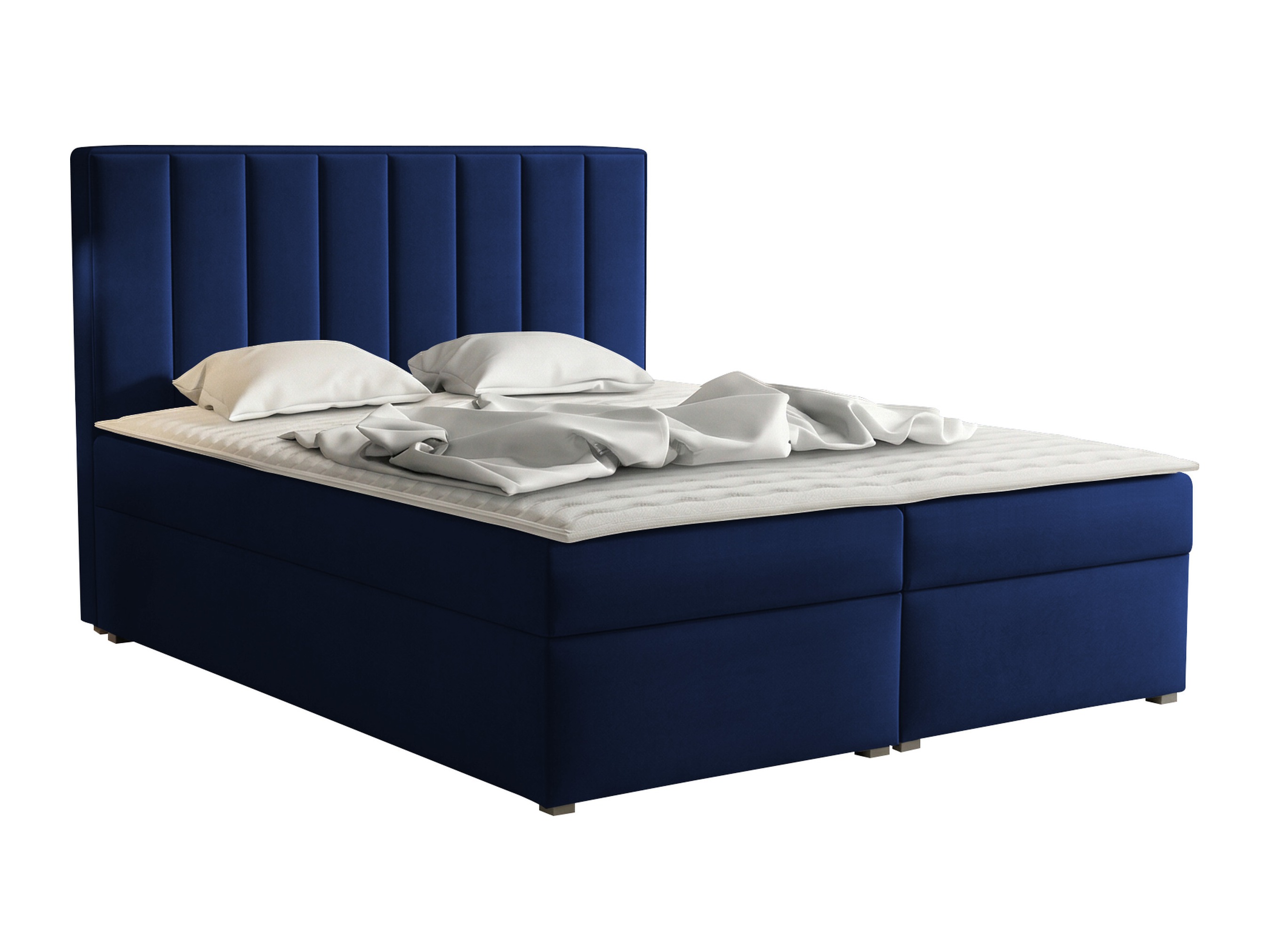 Letto continentale Pomona 116 (Magic velluto 2216)