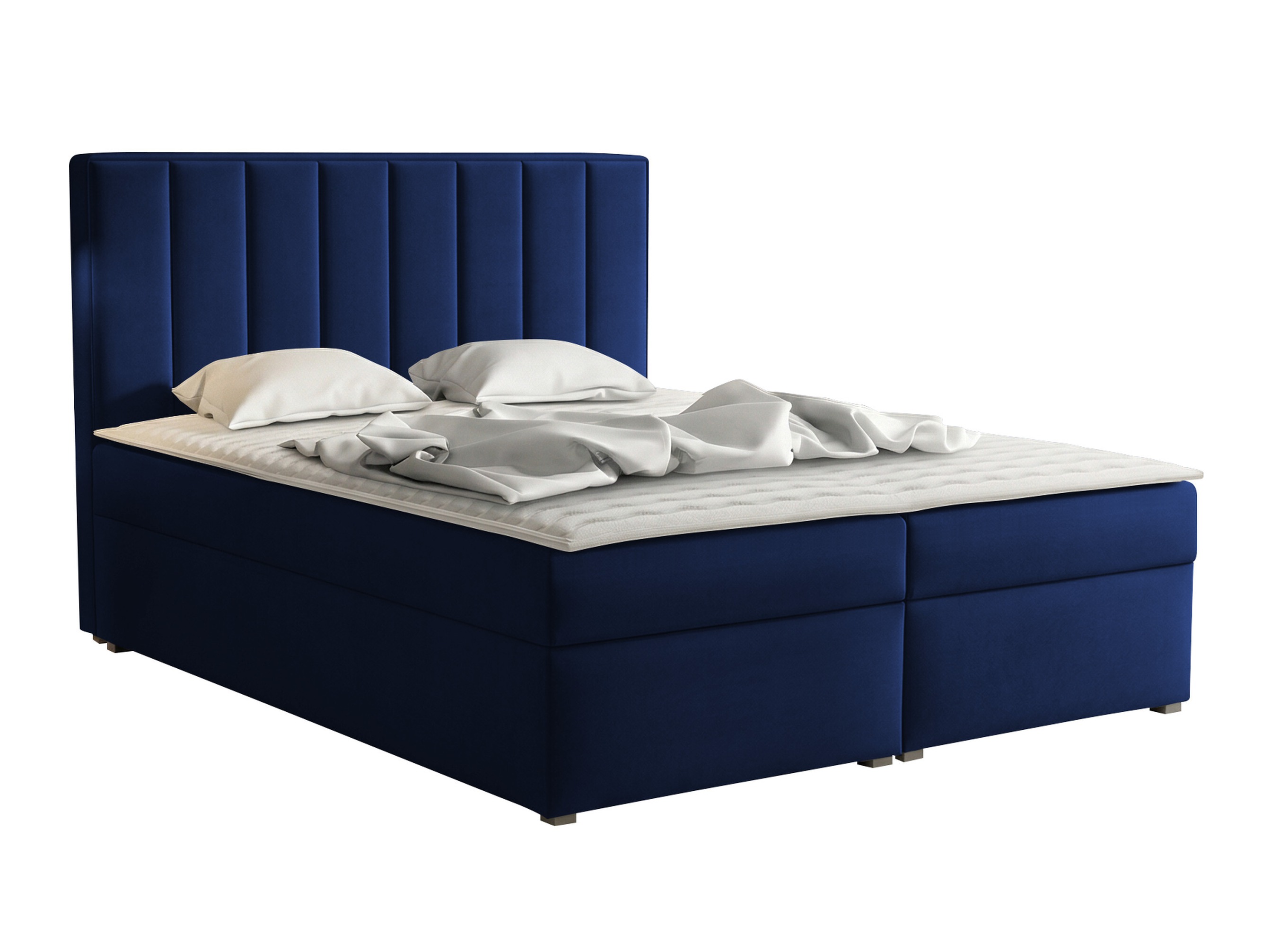 Letto continentale Pomona 116 (Magic velluto 2216)
