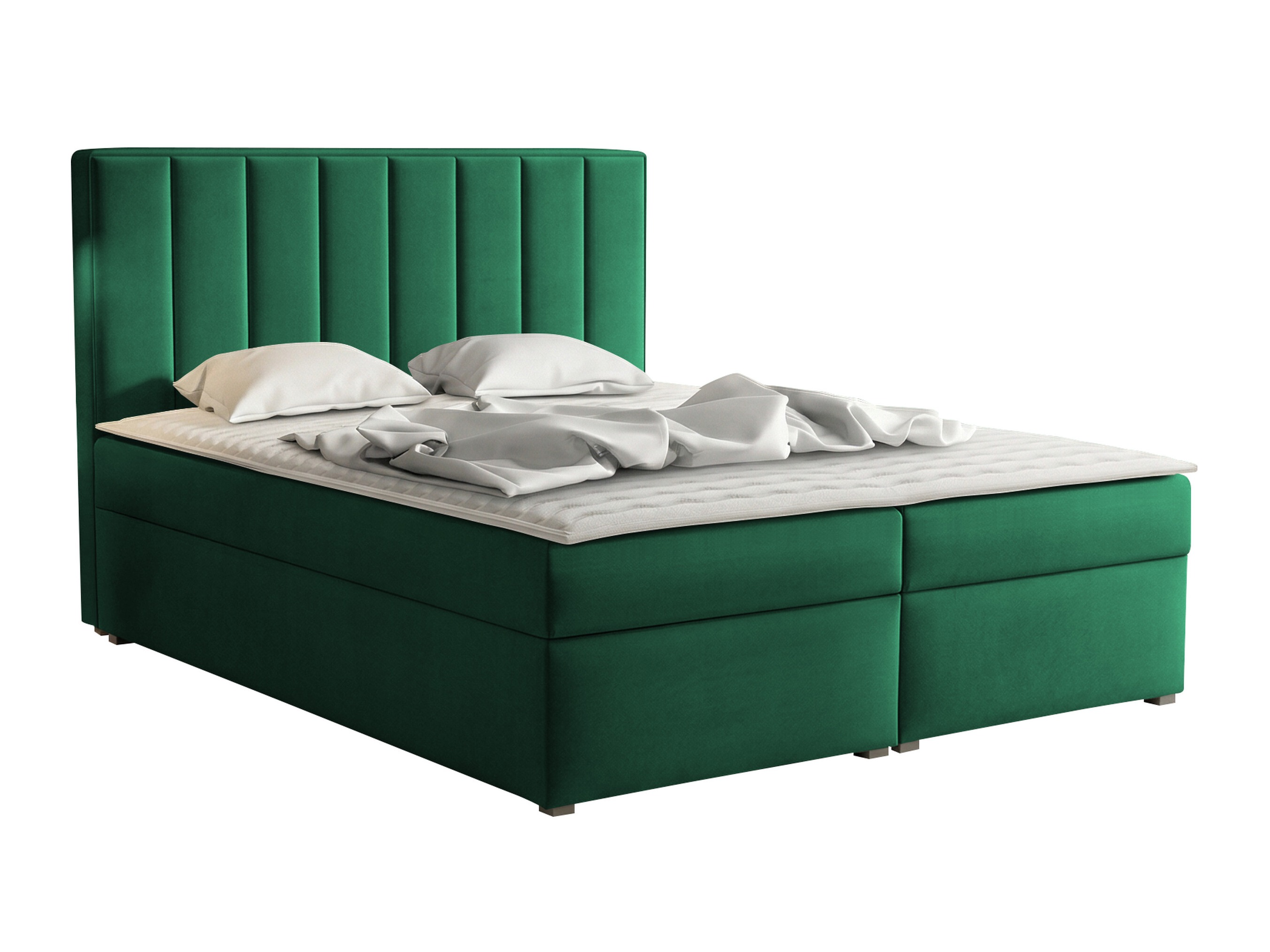 Letto continentale Pomona 116 (Magic velluto 2225)