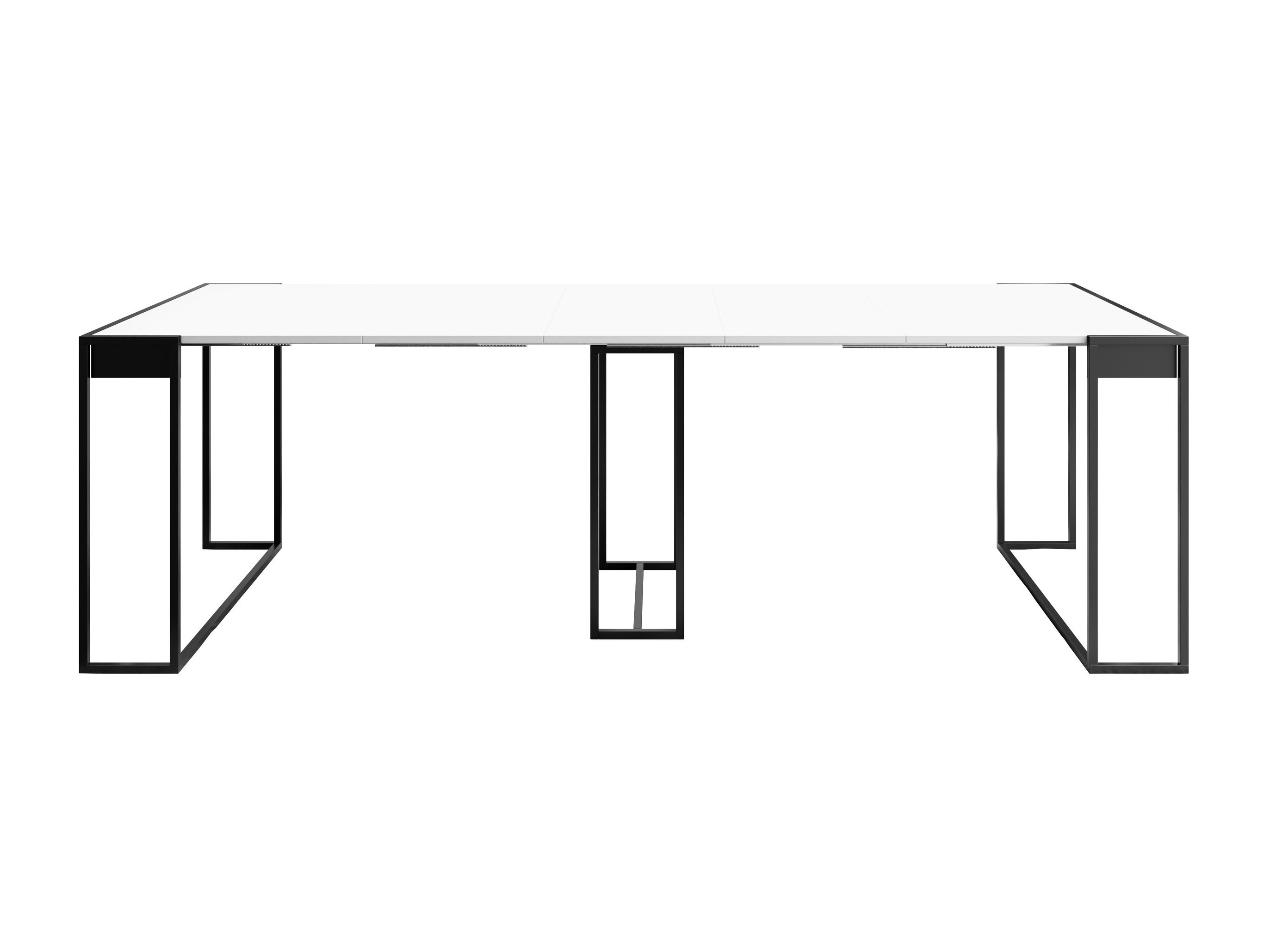 Tavolo pieghevole Oswego 180 (Bianco + Nero)