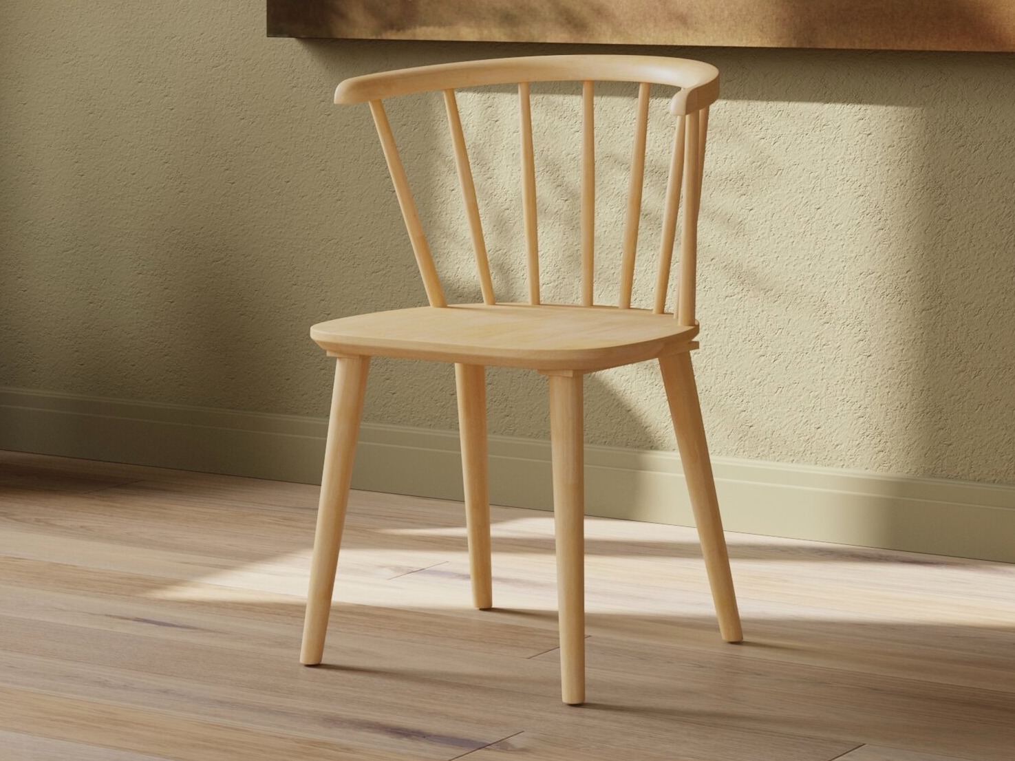 Sedia Dallas 4197 (Luminoso legno)