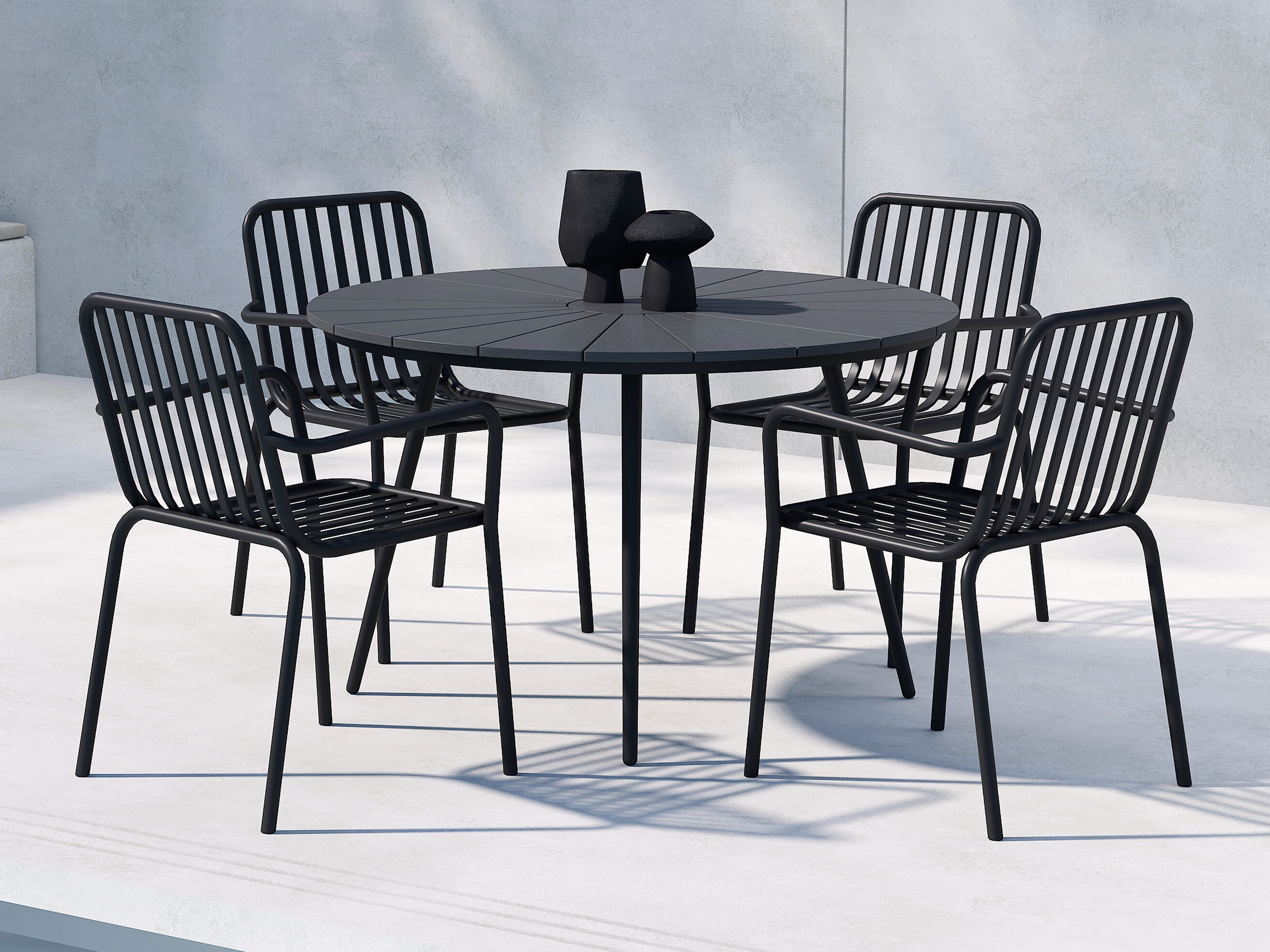 Tavolo e sedie set Dallas 5233