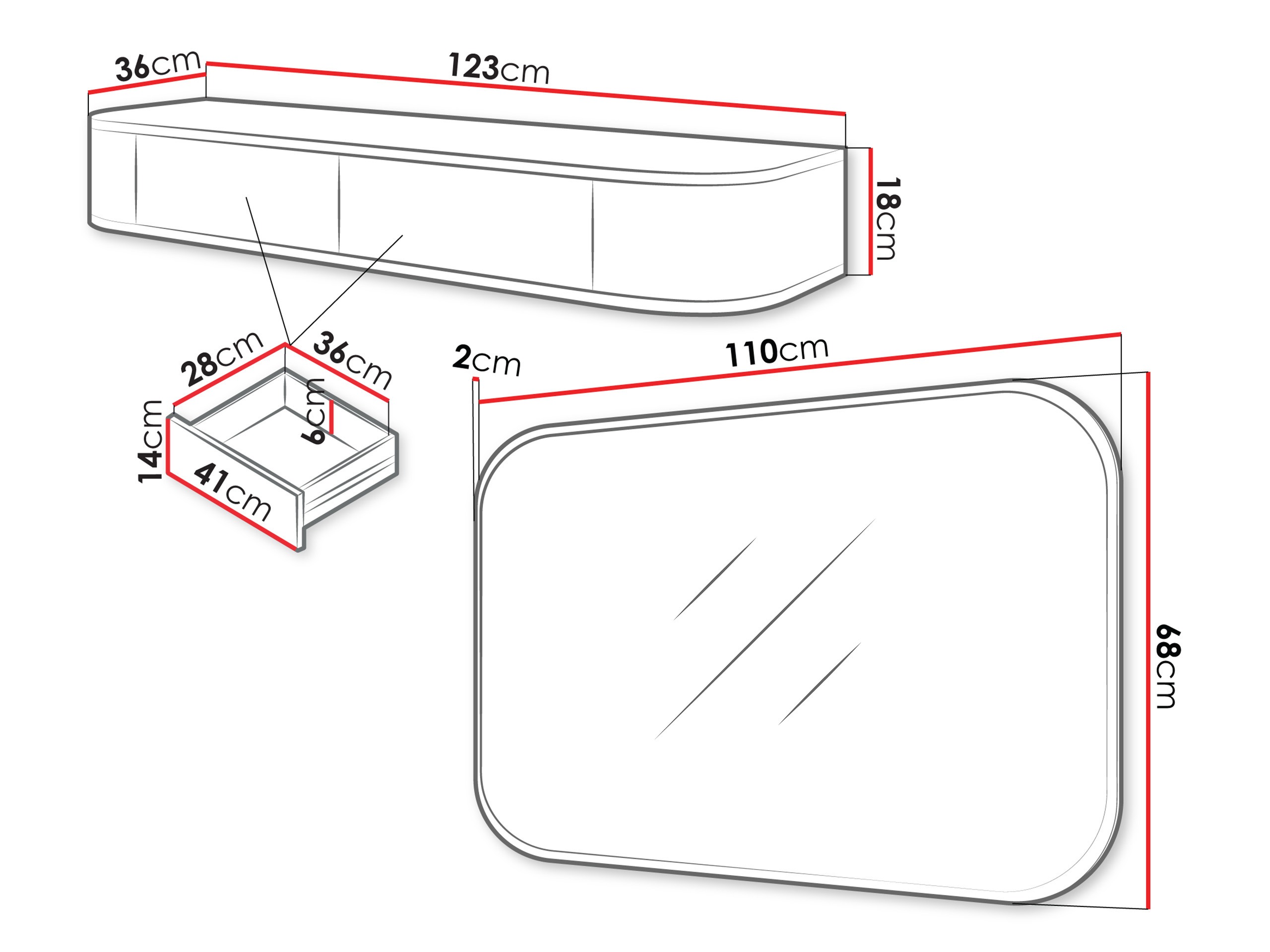Specchiera Comfivo Memoras