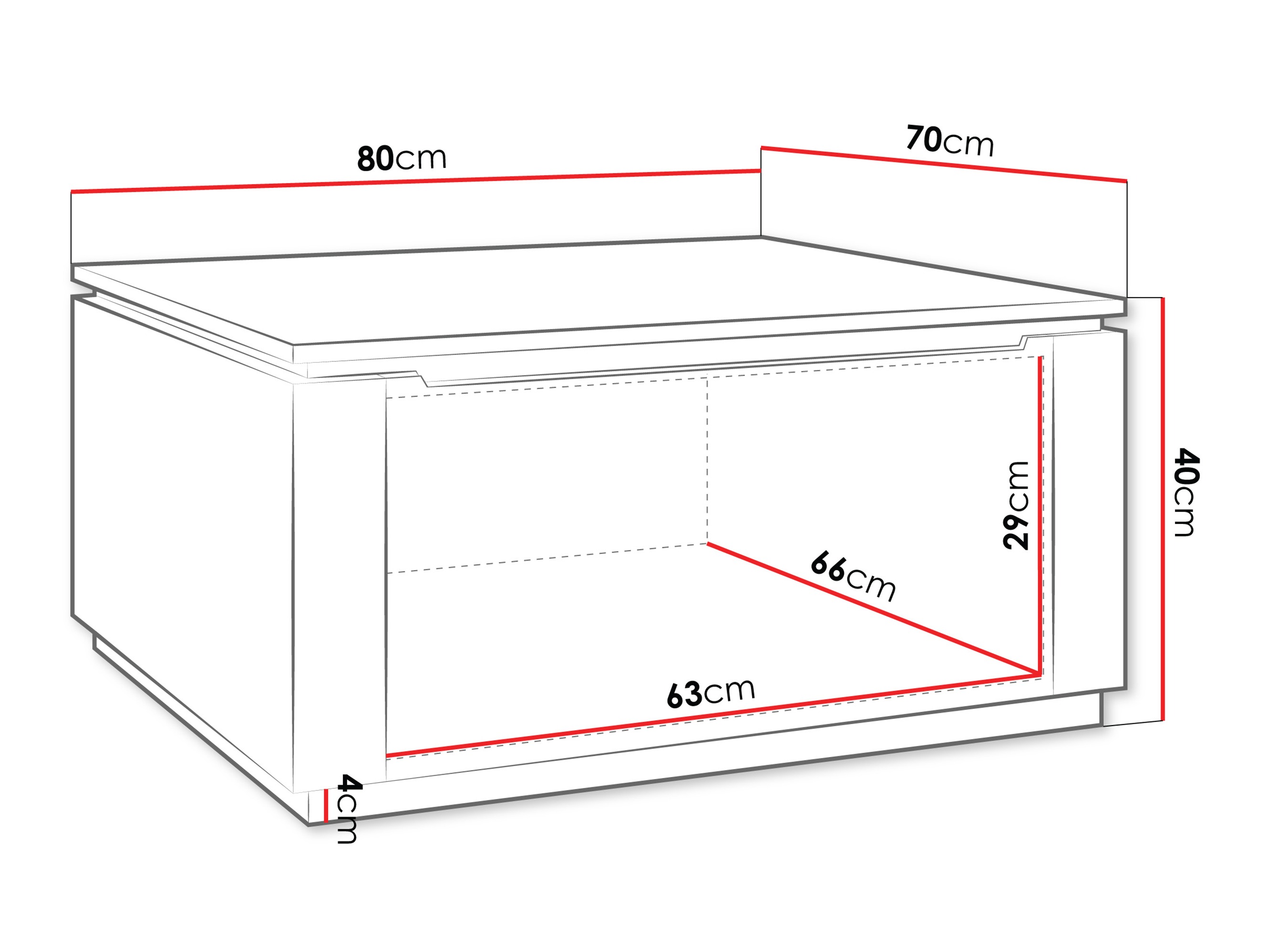 Tavolino da caffè Comfivo Ovitas