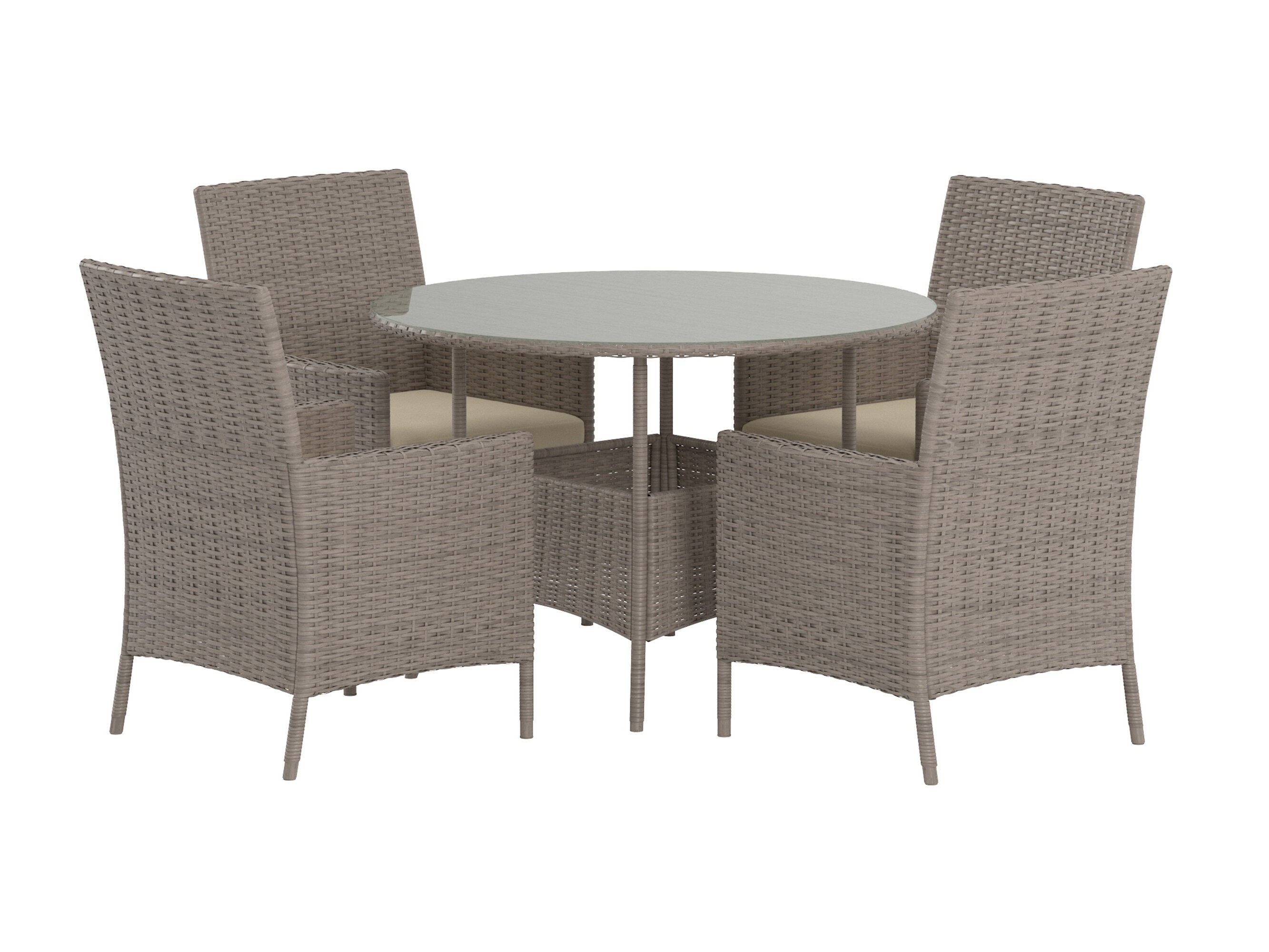 Tavolo e sedie set Dallas 5242