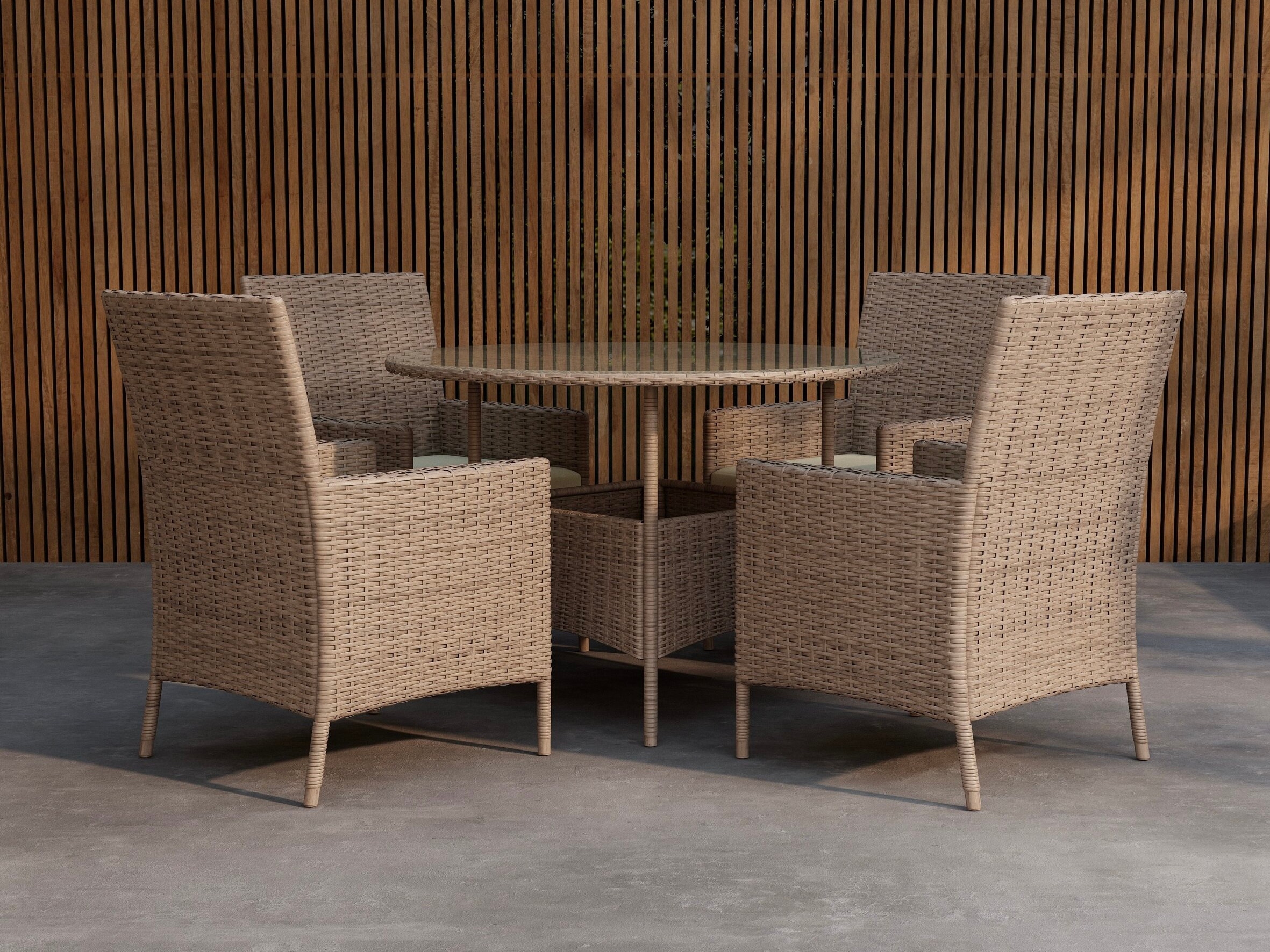 Tavolo e sedie set Dallas 5242