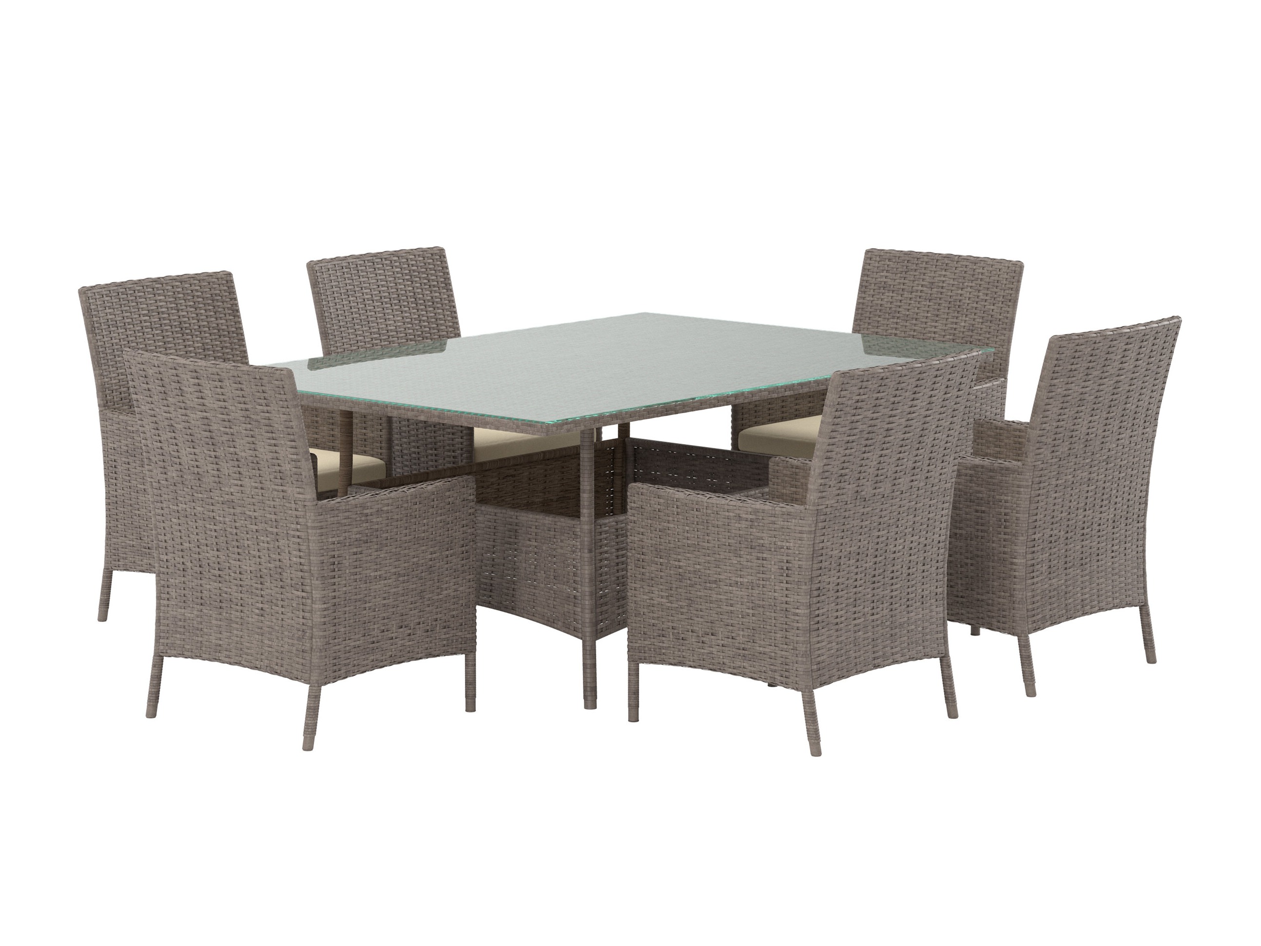 Tavolo e sedie set Dallas 5243