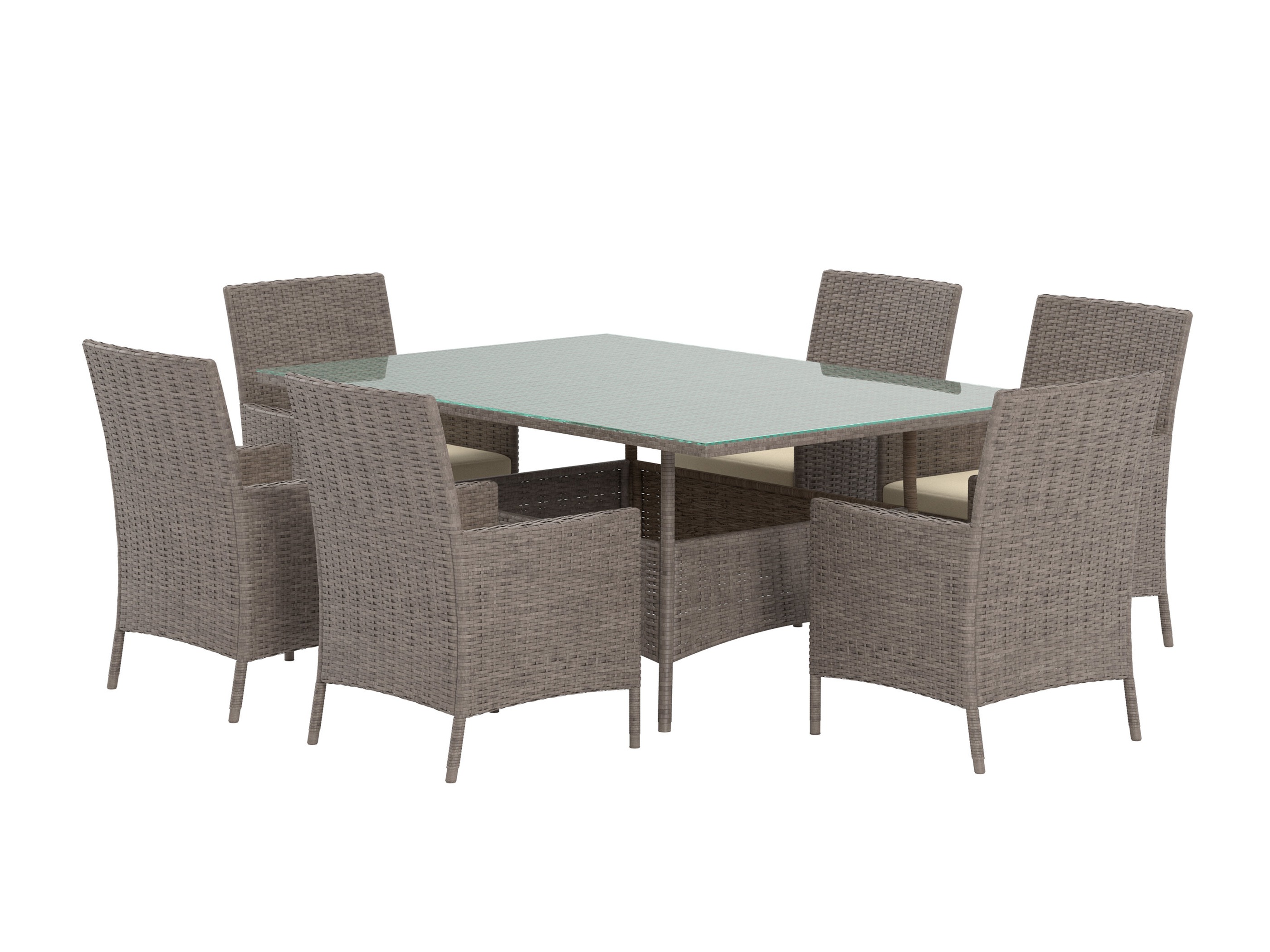 Tavolo e sedie set Dallas 5243