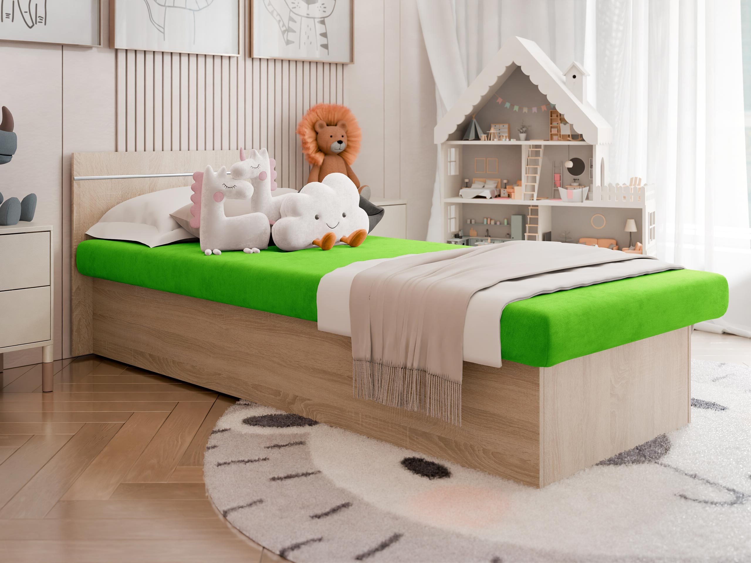 Letto Dover 101 (Sonoma quercia)