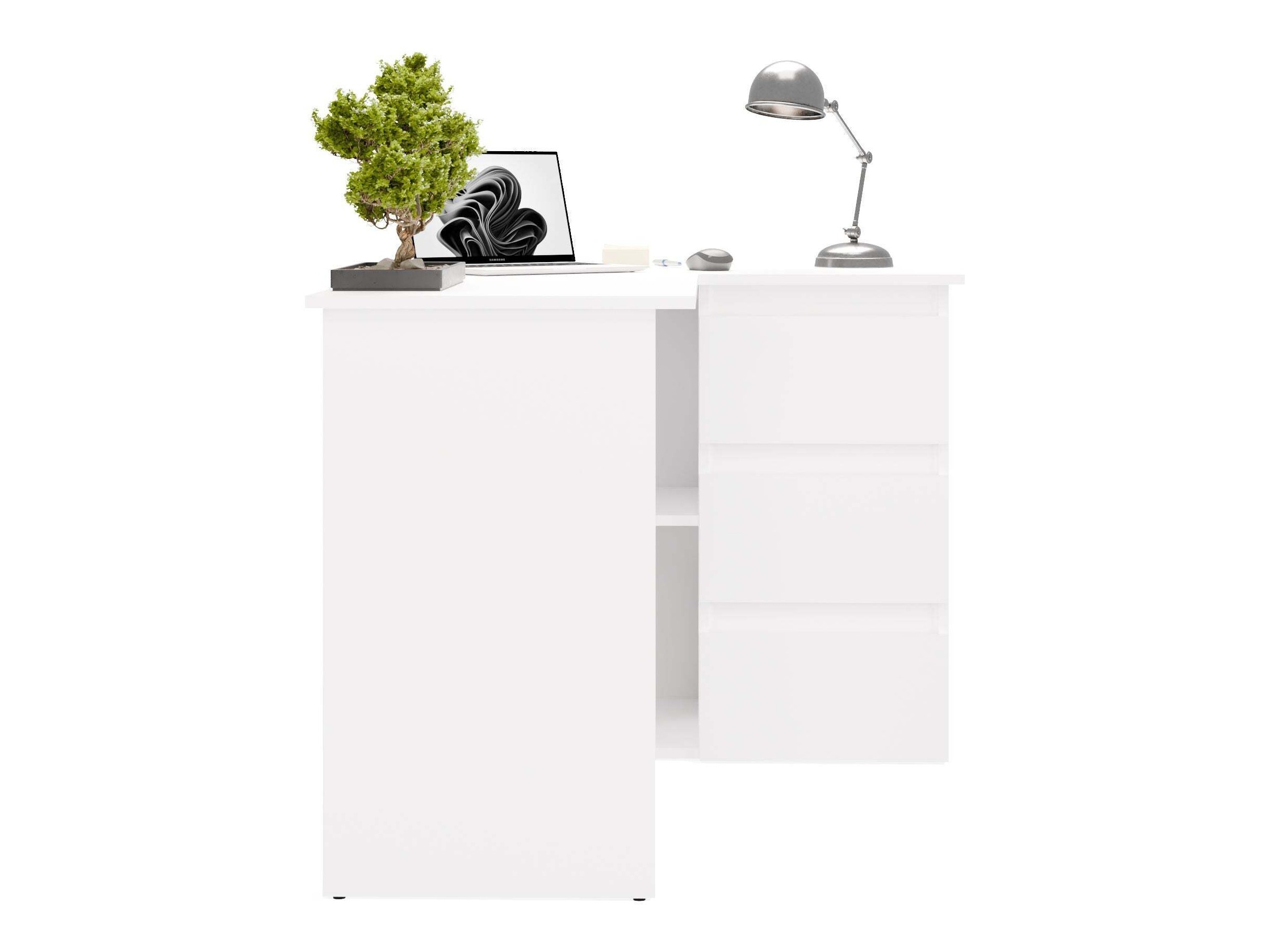 Scrivanie angolare Mandeville 365 (Bianco)
