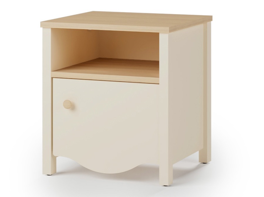 Comodino Velferi 117 (Beige + Quercia)