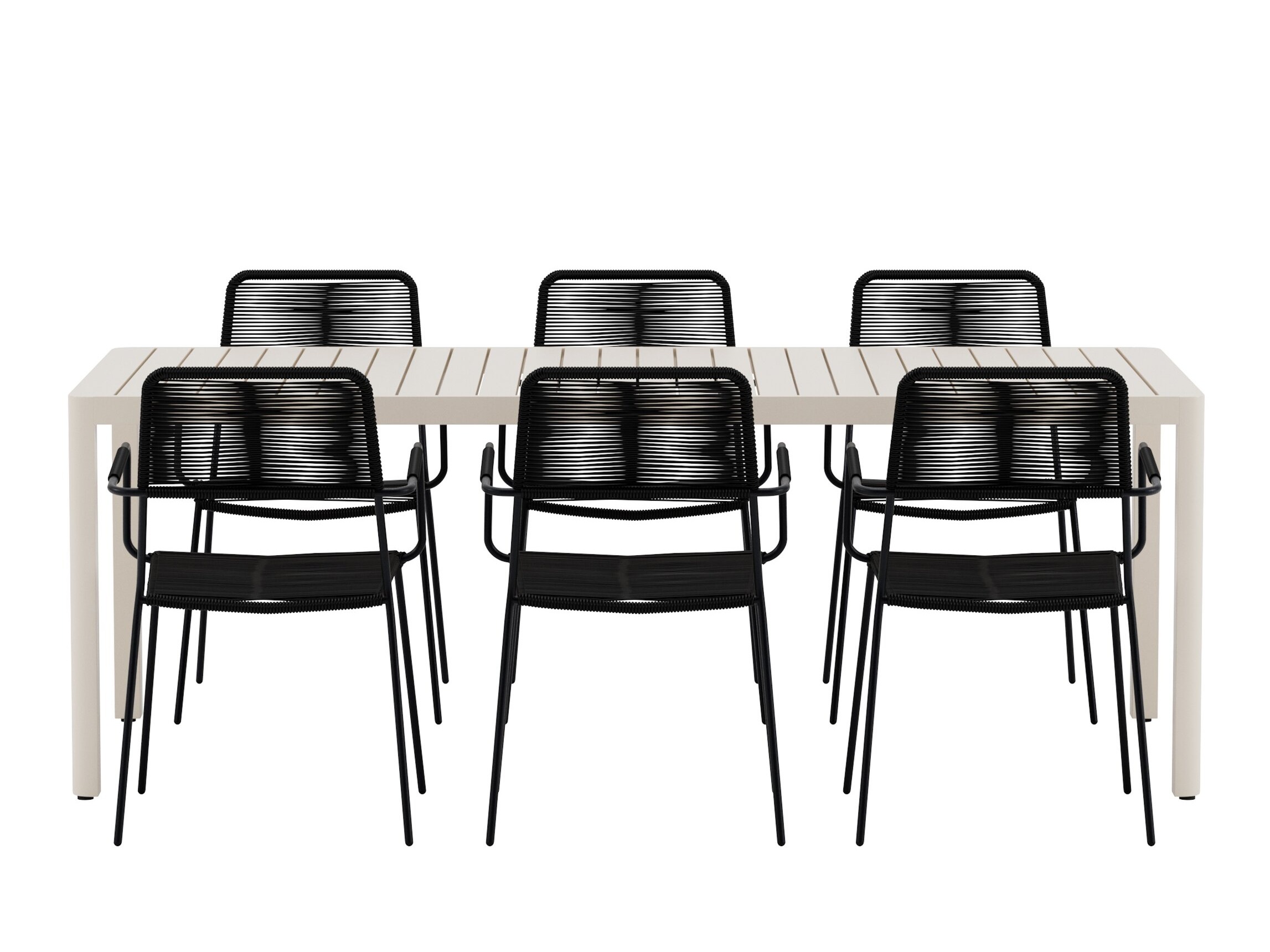 Tavolo e sedie set Dallas 5259