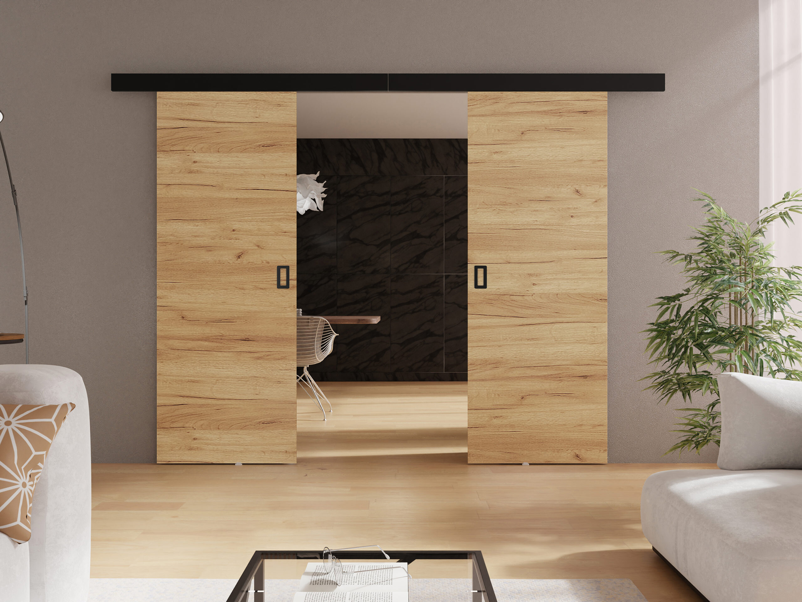 Porte scorrevoli Dover 198 (Craft quercia)