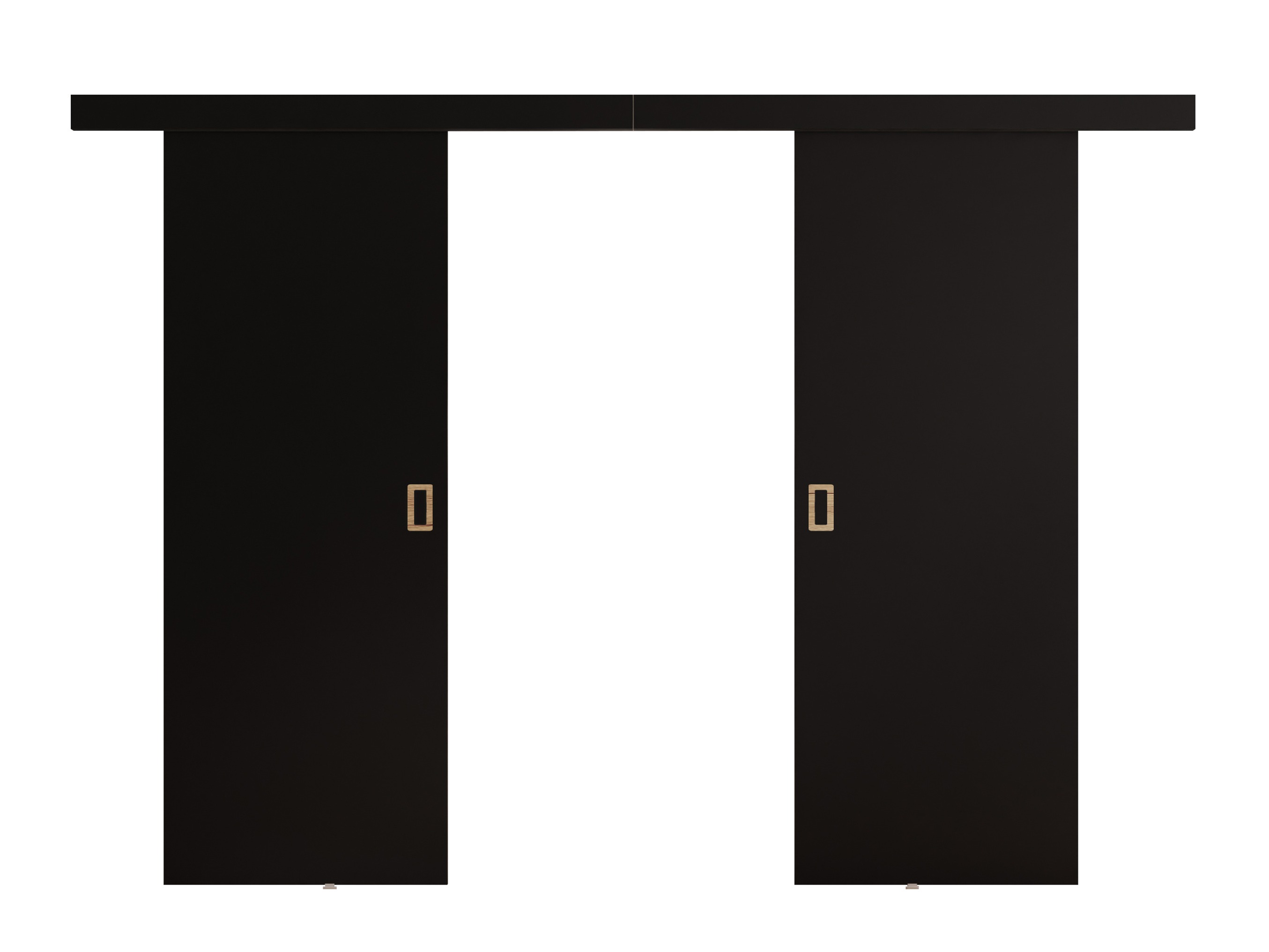 Porte scorrevoli Dover 200 (Nero)
