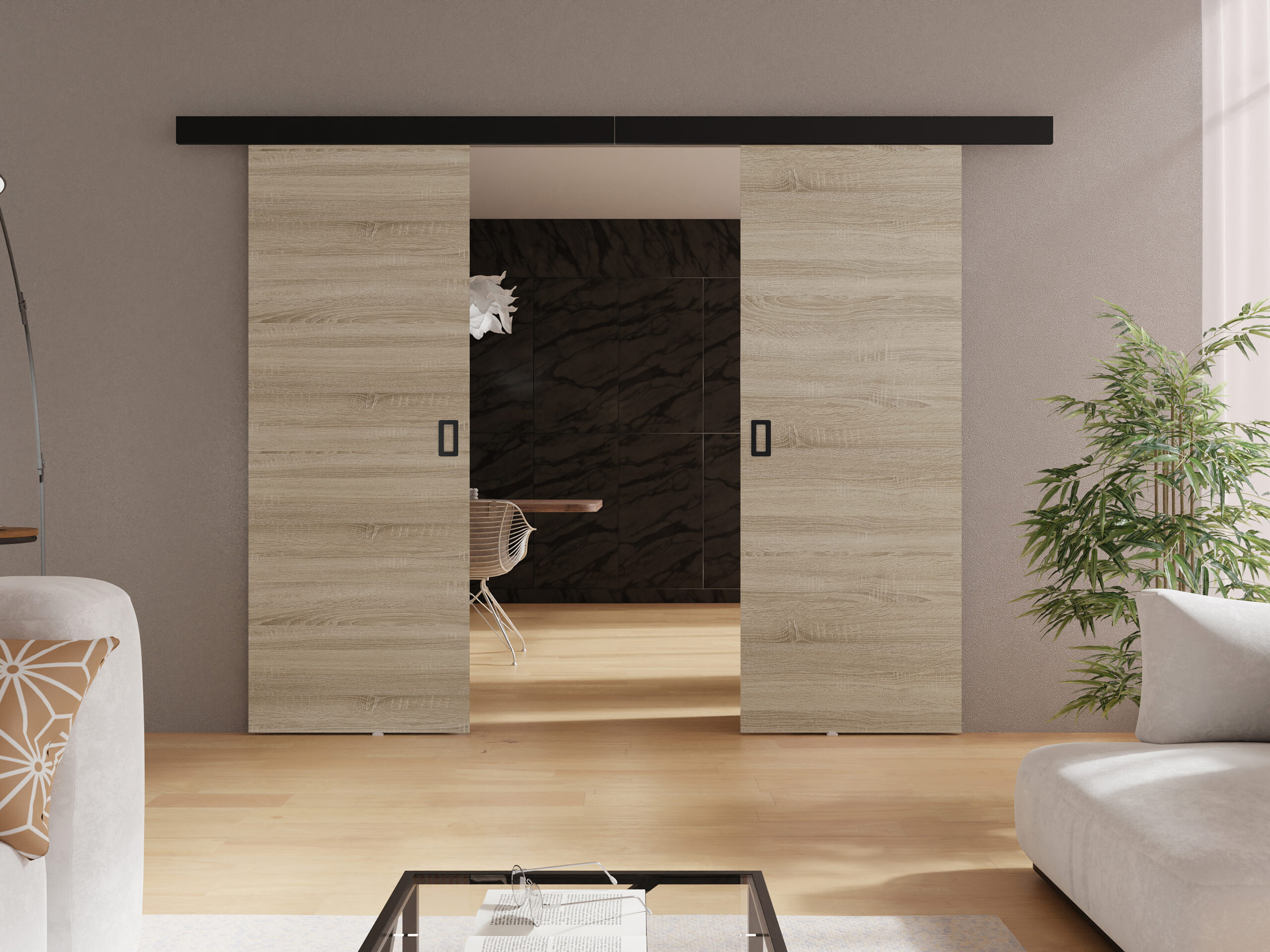 Porte scorrevoli Dover 200 (Sonoma quercia)