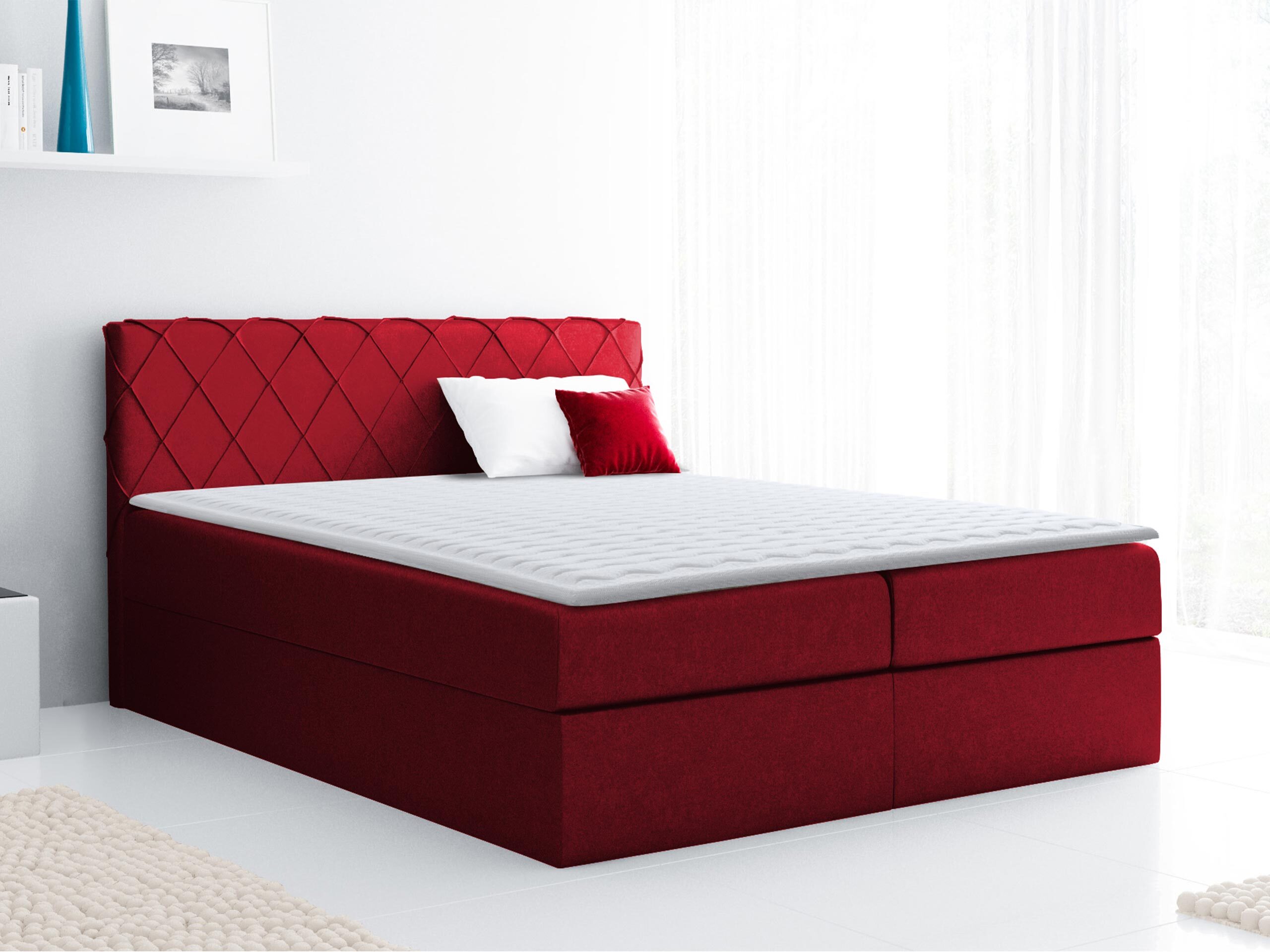 Letto continentale Genus (Velluto 7)